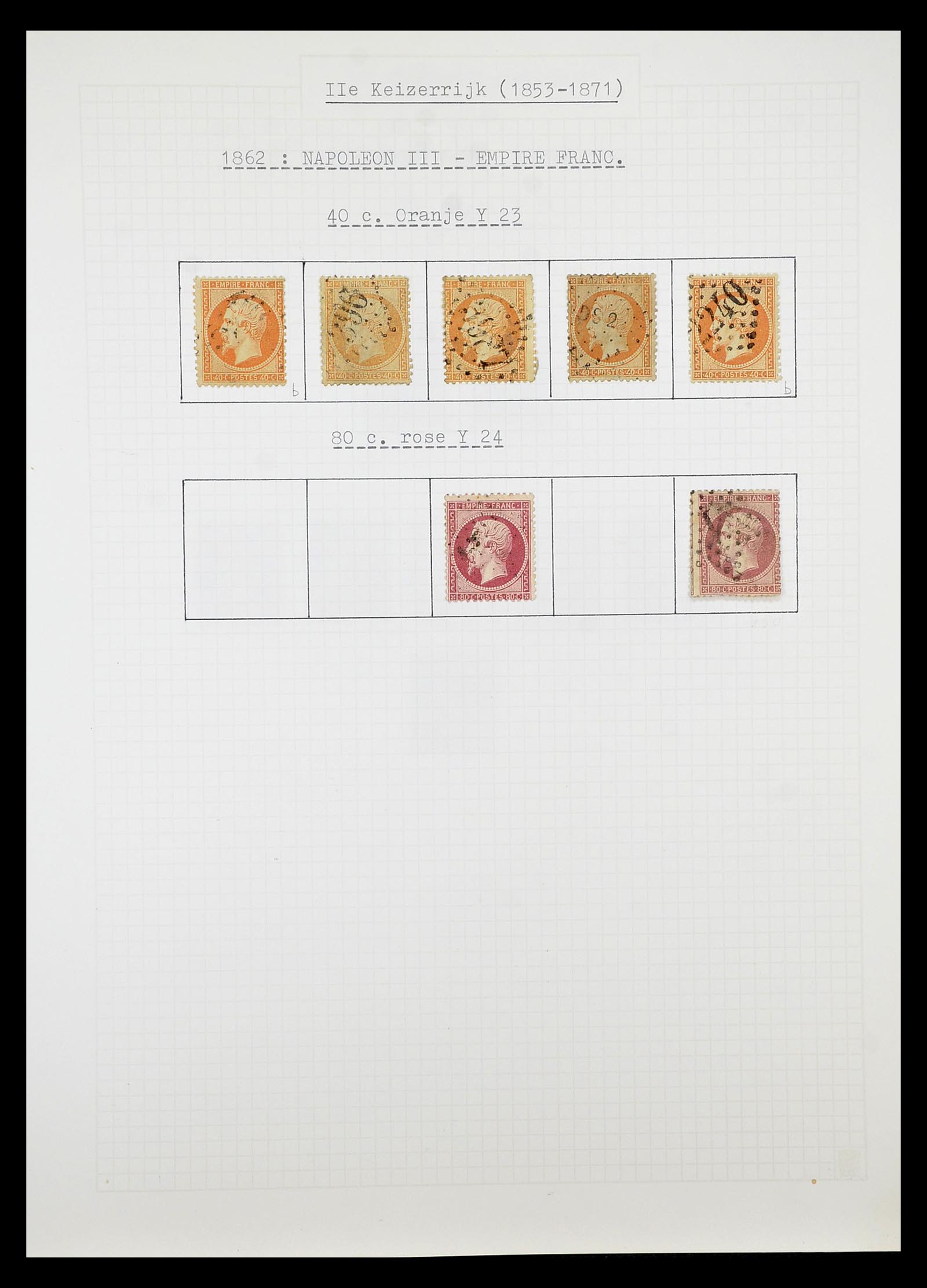 34659 0008 - Stamp Collection 34659 France 1849-1972.