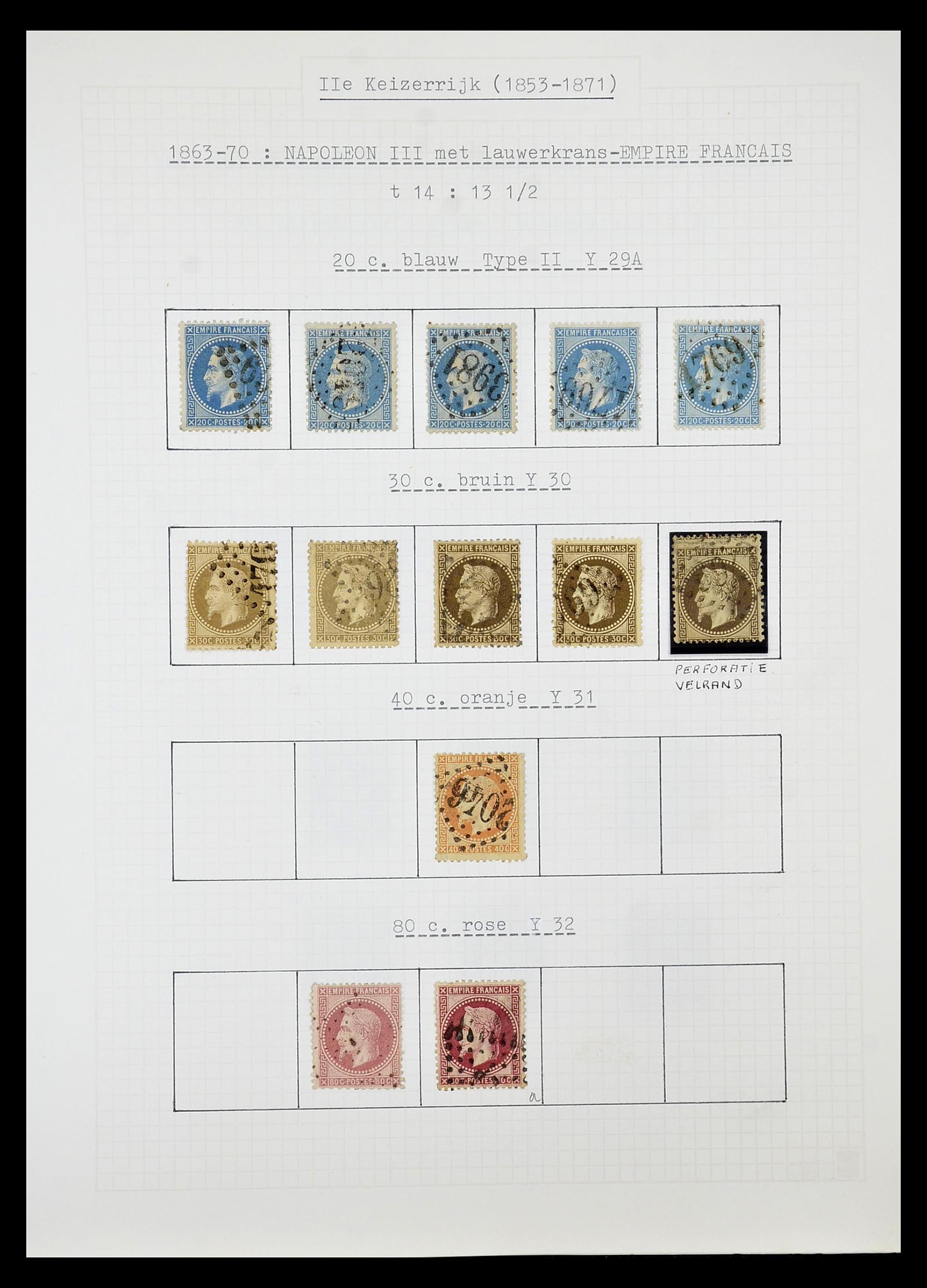 34659 0012 - Stamp Collection 34659 France 1849-1972.