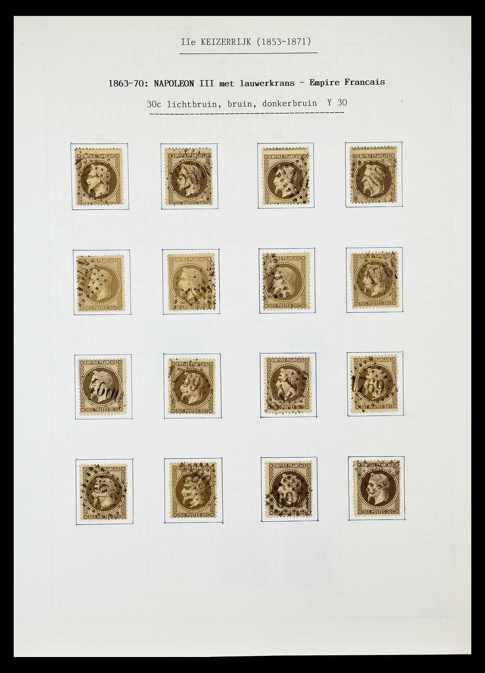 34659 0014 - Stamp Collection 34659 France 1849-1972.