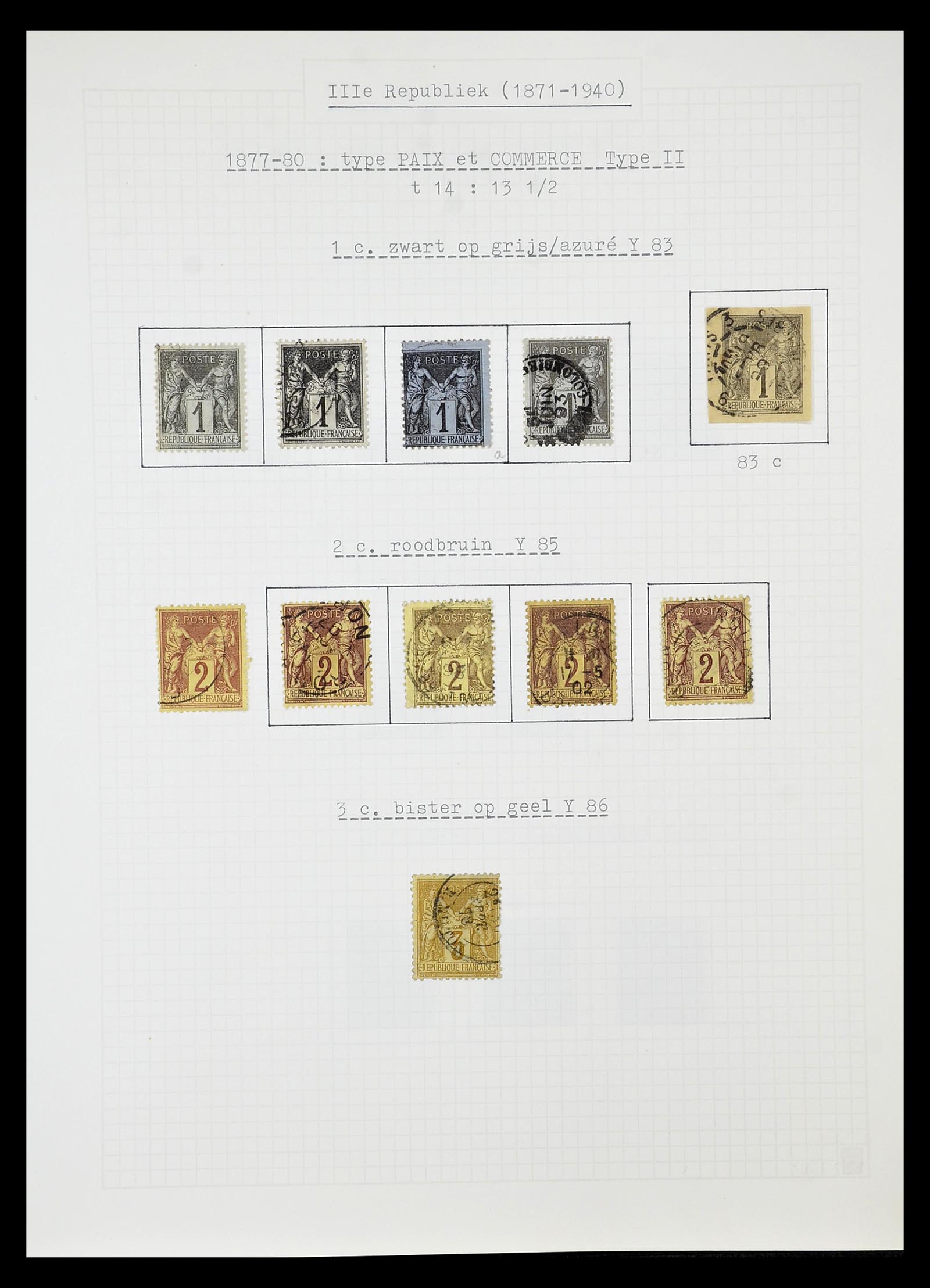 34659 0032 - Stamp Collection 34659 France 1849-1972.