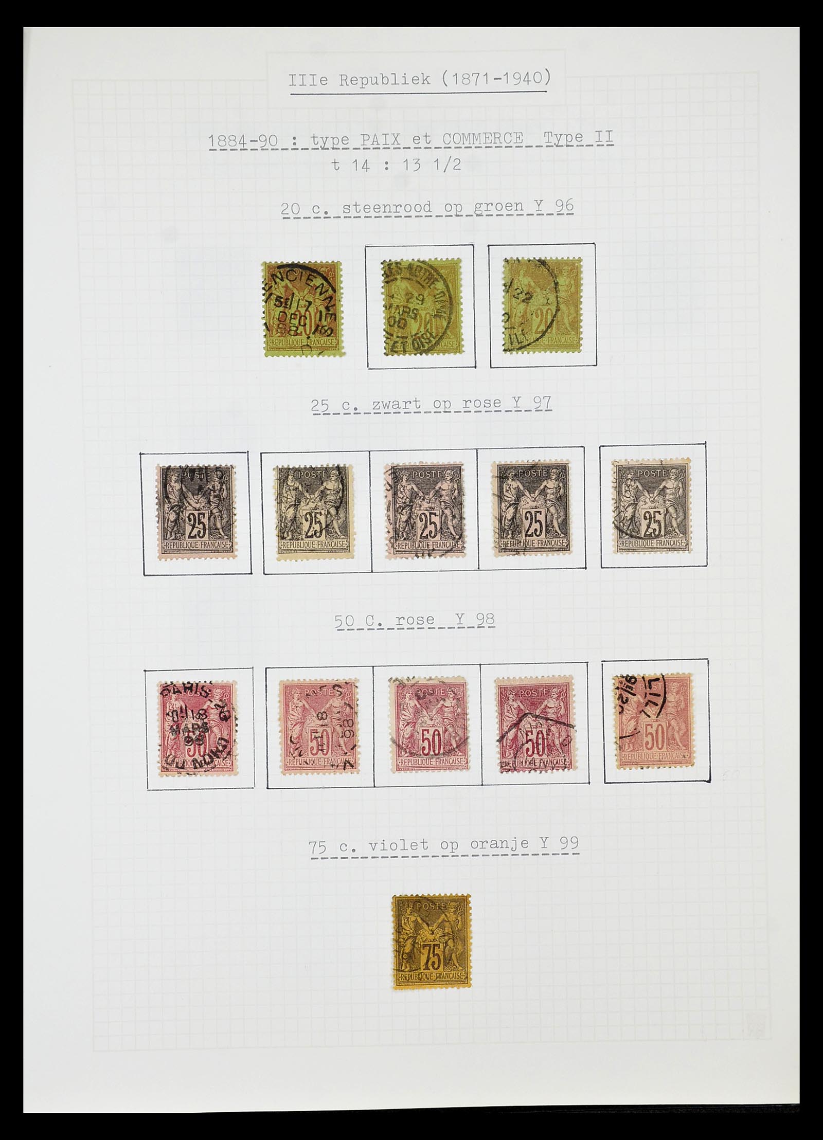 34659 0036 - Stamp Collection 34659 France 1849-1972.