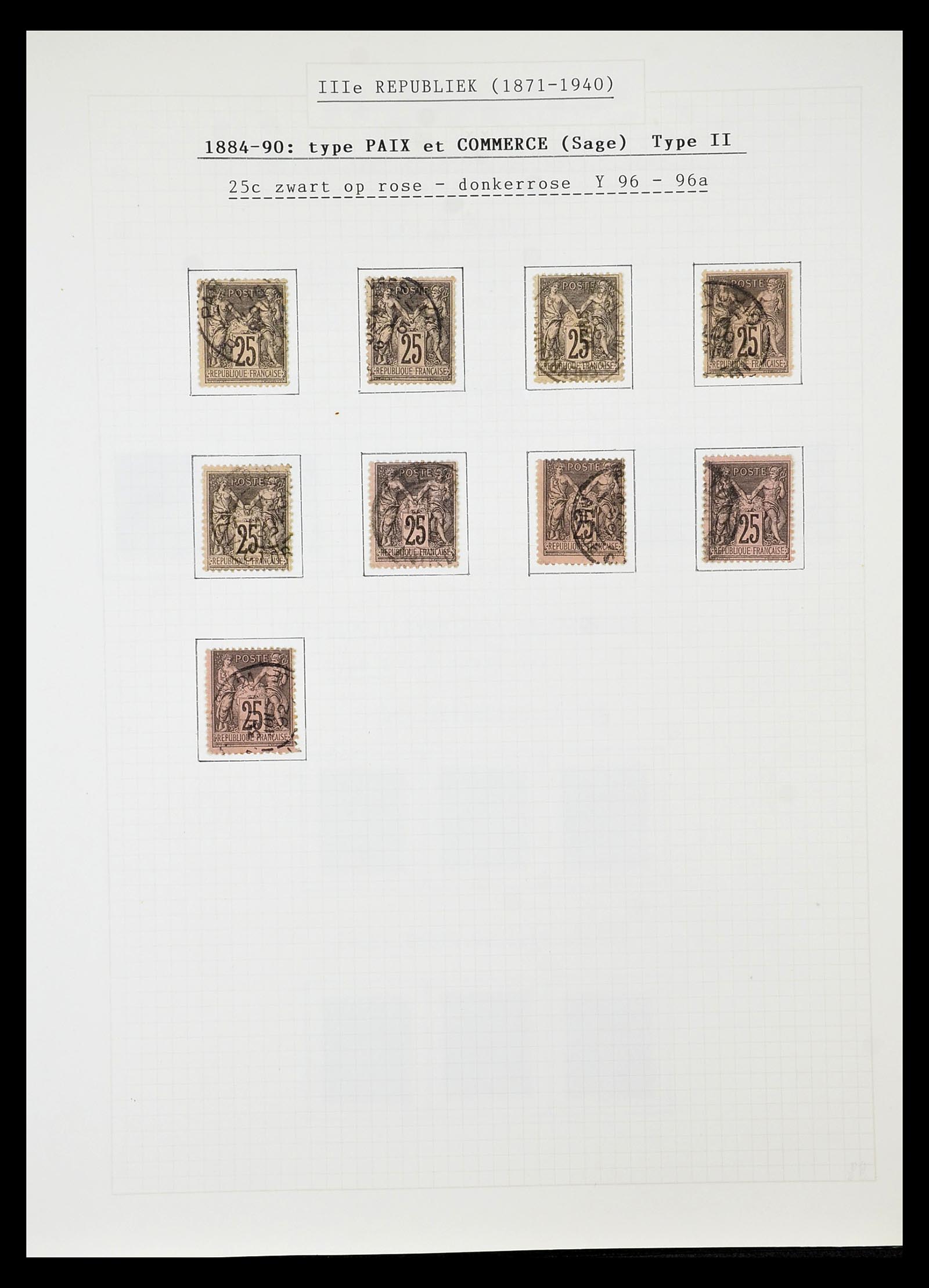 34659 0037 - Stamp Collection 34659 France 1849-1972.