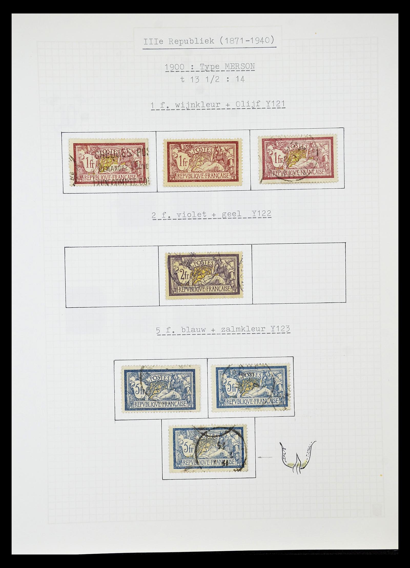 34659 0049 - Stamp Collection 34659 France 1849-1972.