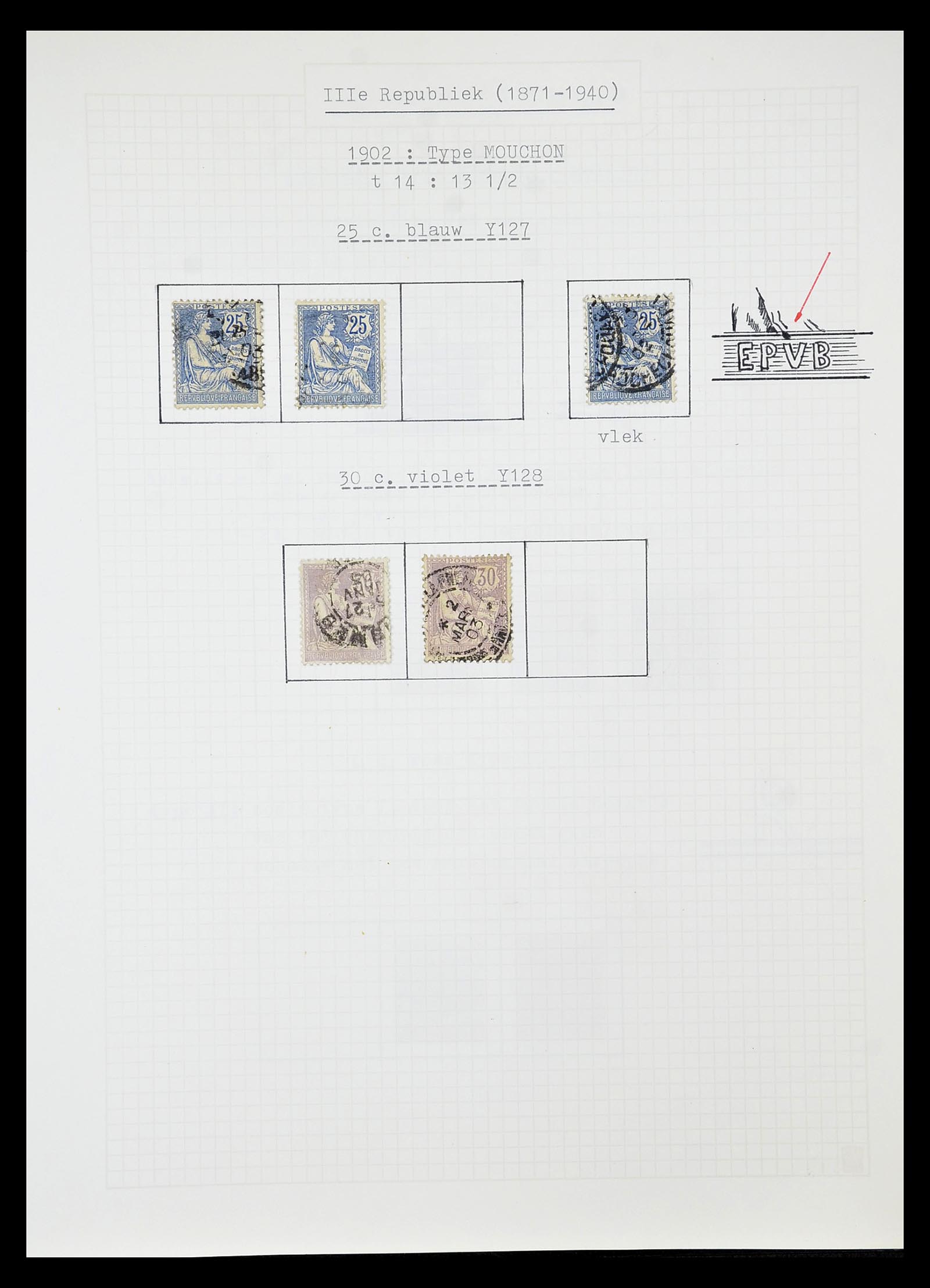 34659 0051 - Stamp Collection 34659 France 1849-1972.