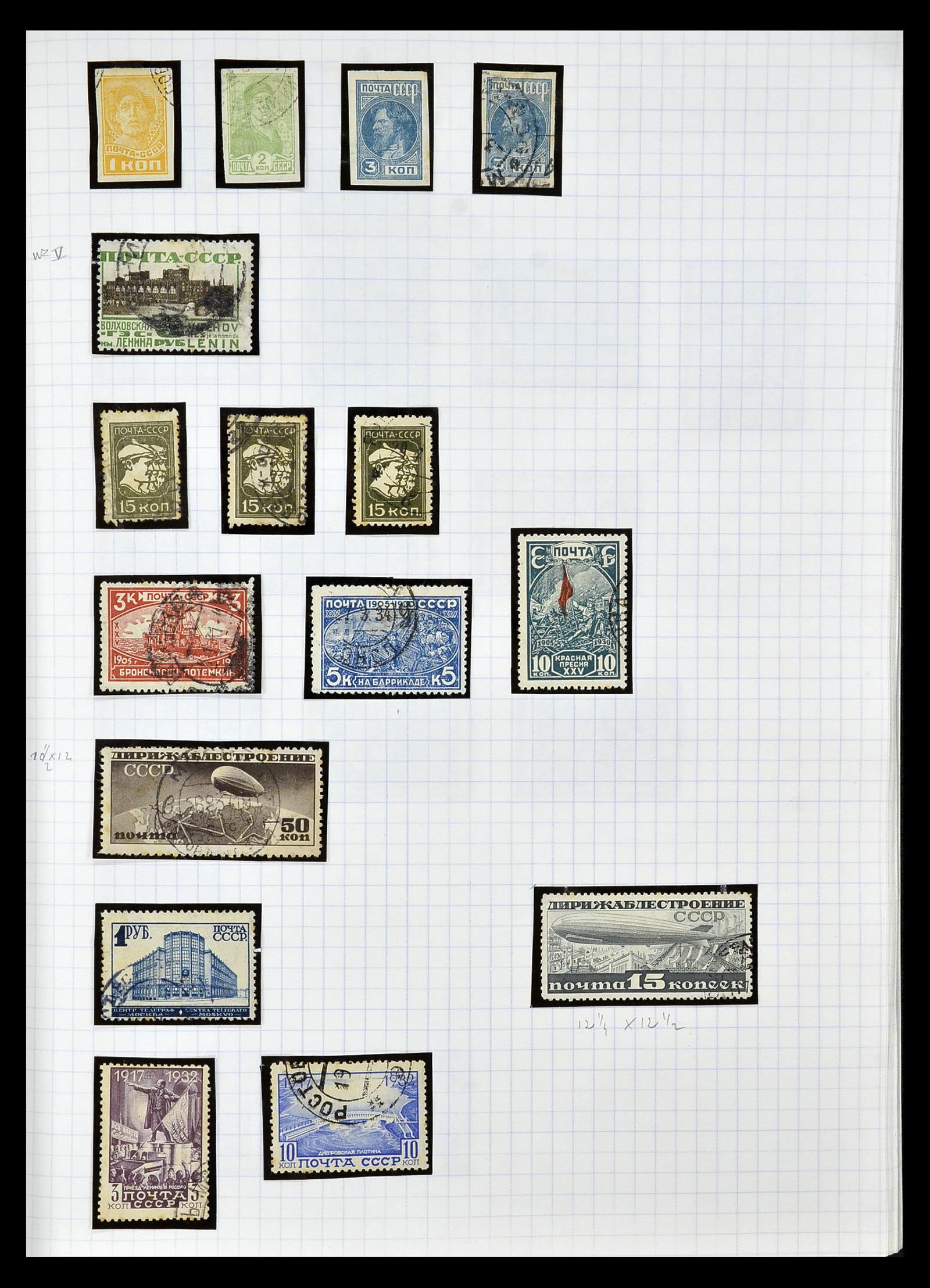 34661 009 - Postzegelverzameling 34661 Rusland 1865-1986.