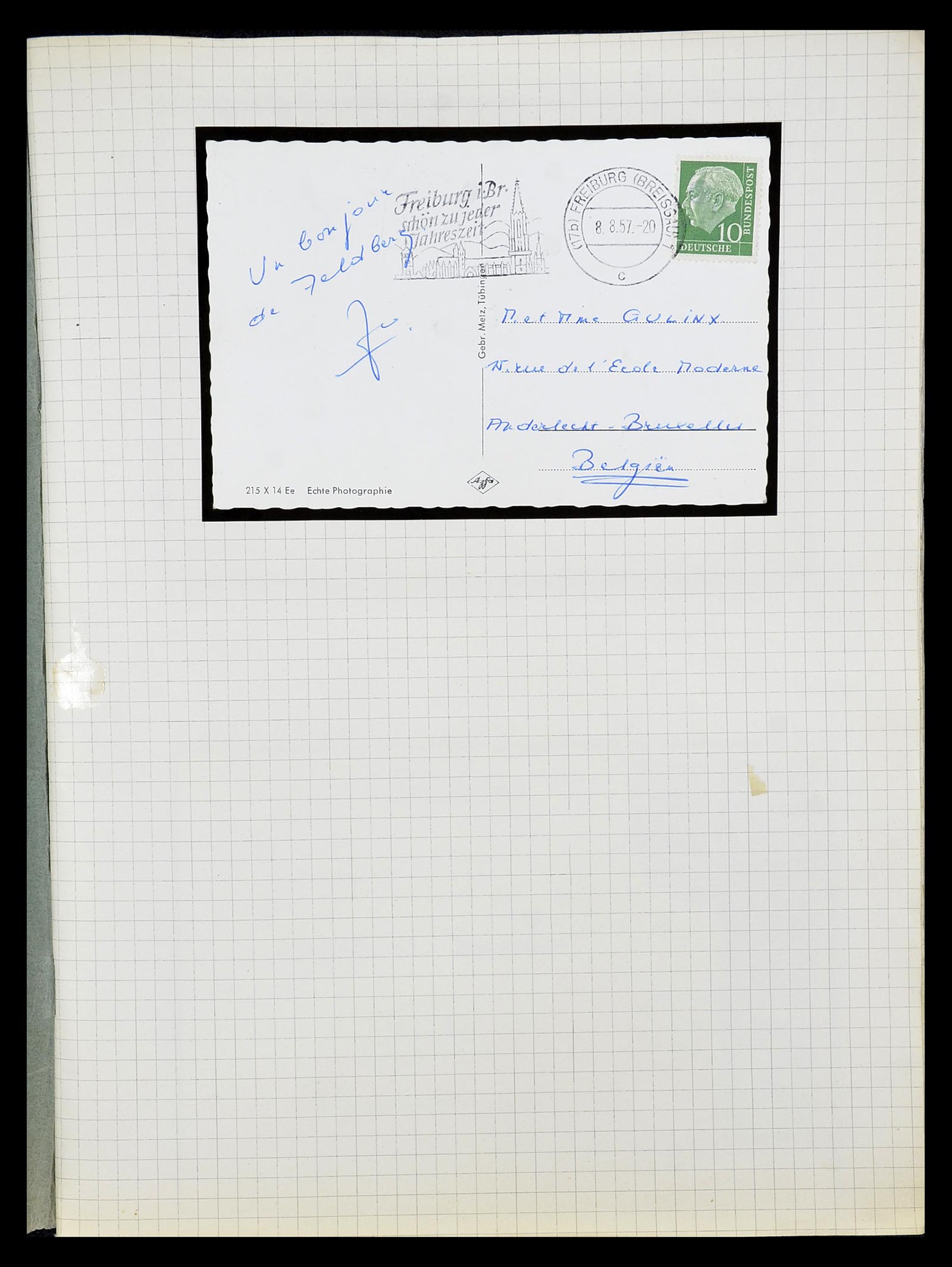 34664 001 - Postzegelverzameling 34664 Duitsland 1850-1980.