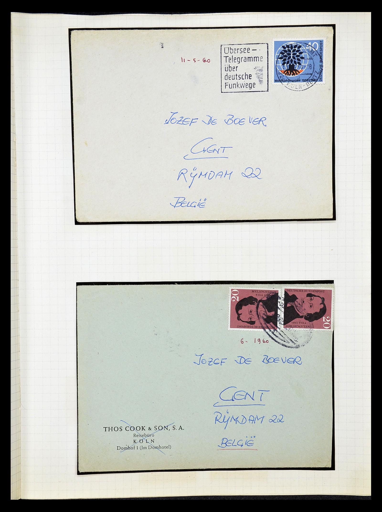 34664 016 - Postzegelverzameling 34664 Duitsland 1850-1980.