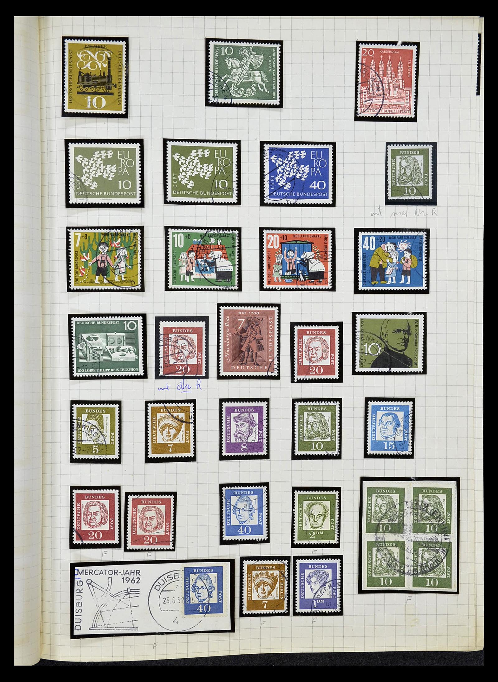 34664 018 - Stamp Collection 34664 Germany 1850-1980.