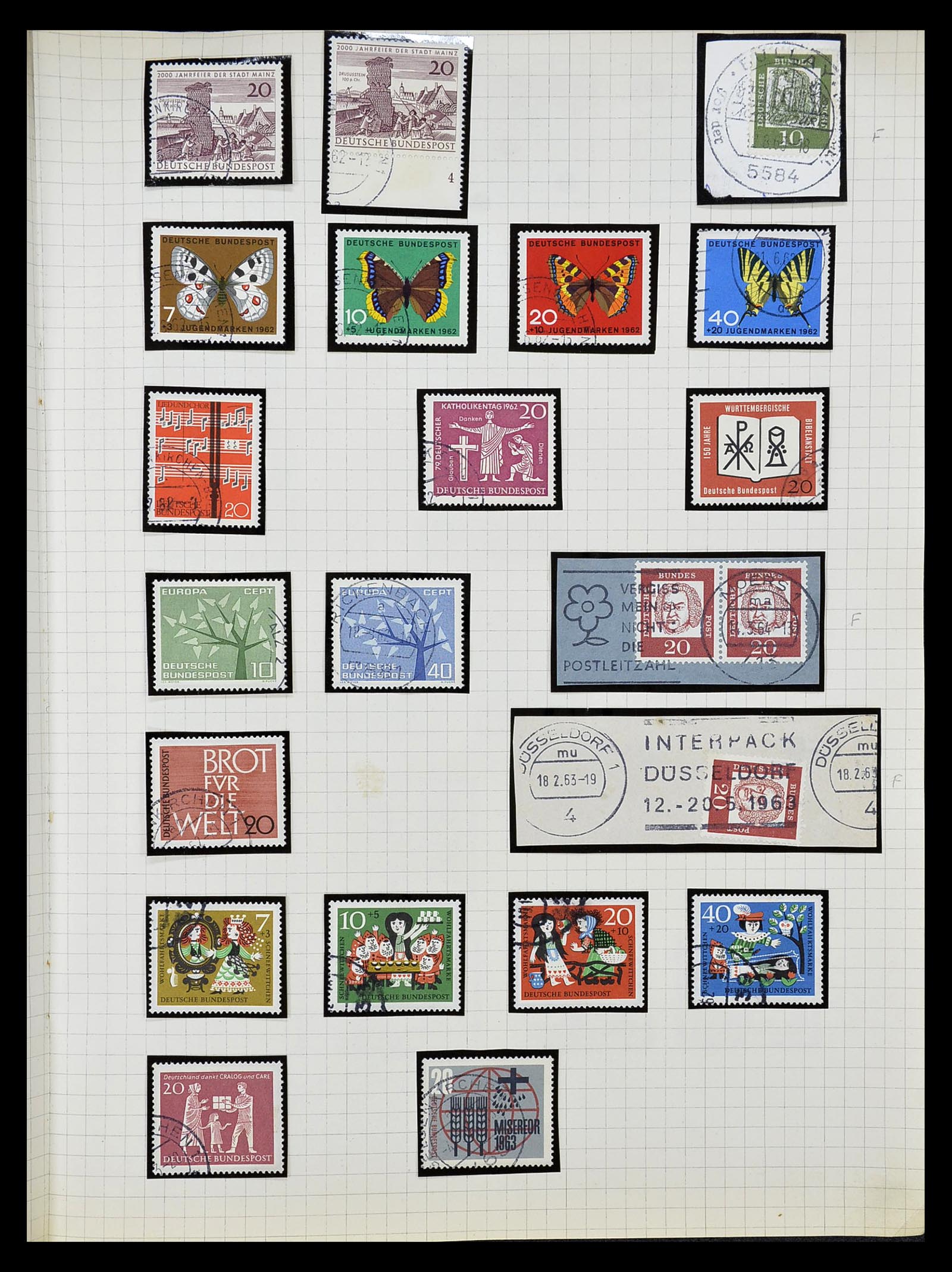 34664 020 - Postzegelverzameling 34664 Duitsland 1850-1980.