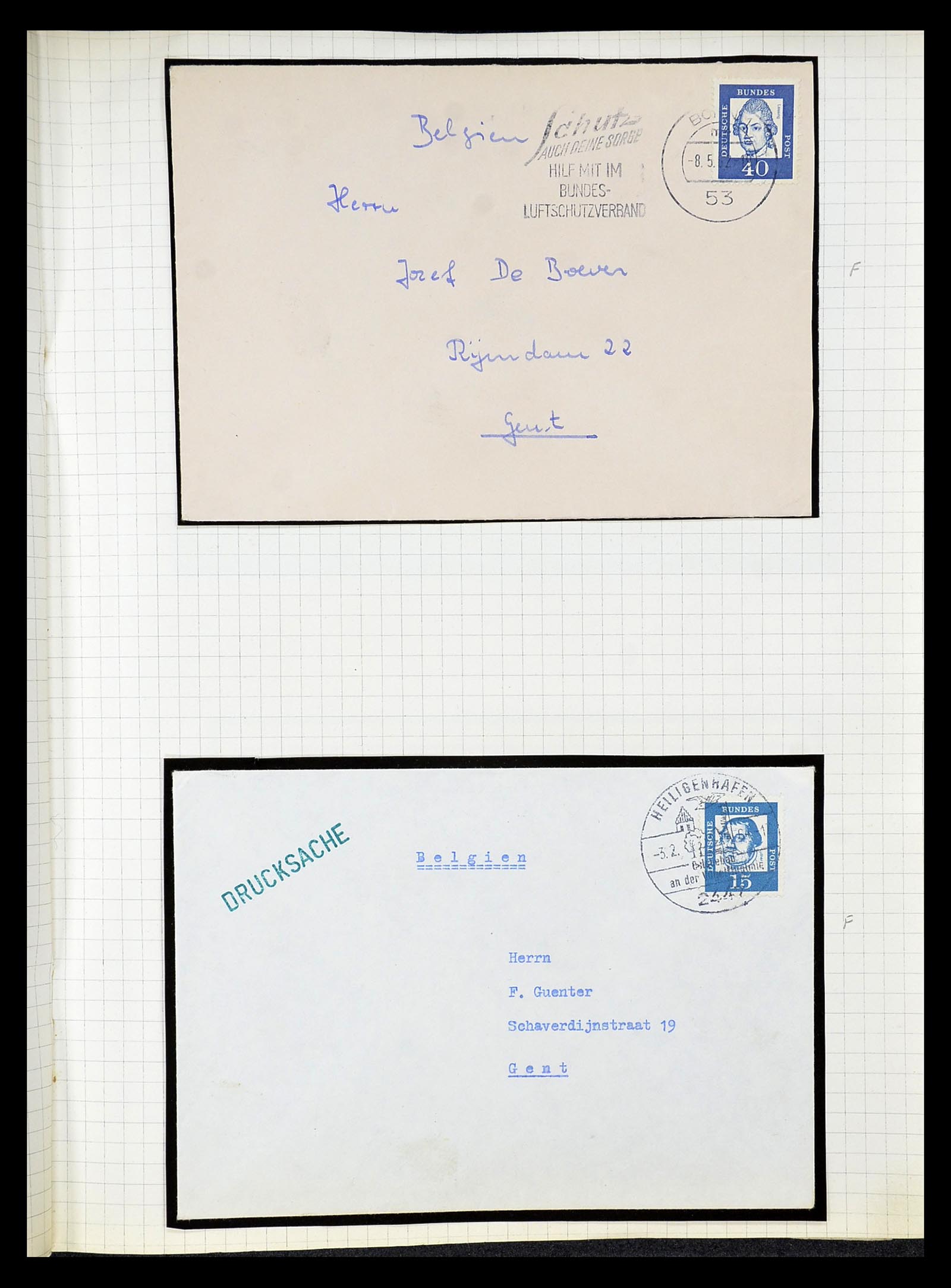 34664 023 - Stamp Collection 34664 Germany 1850-1980.