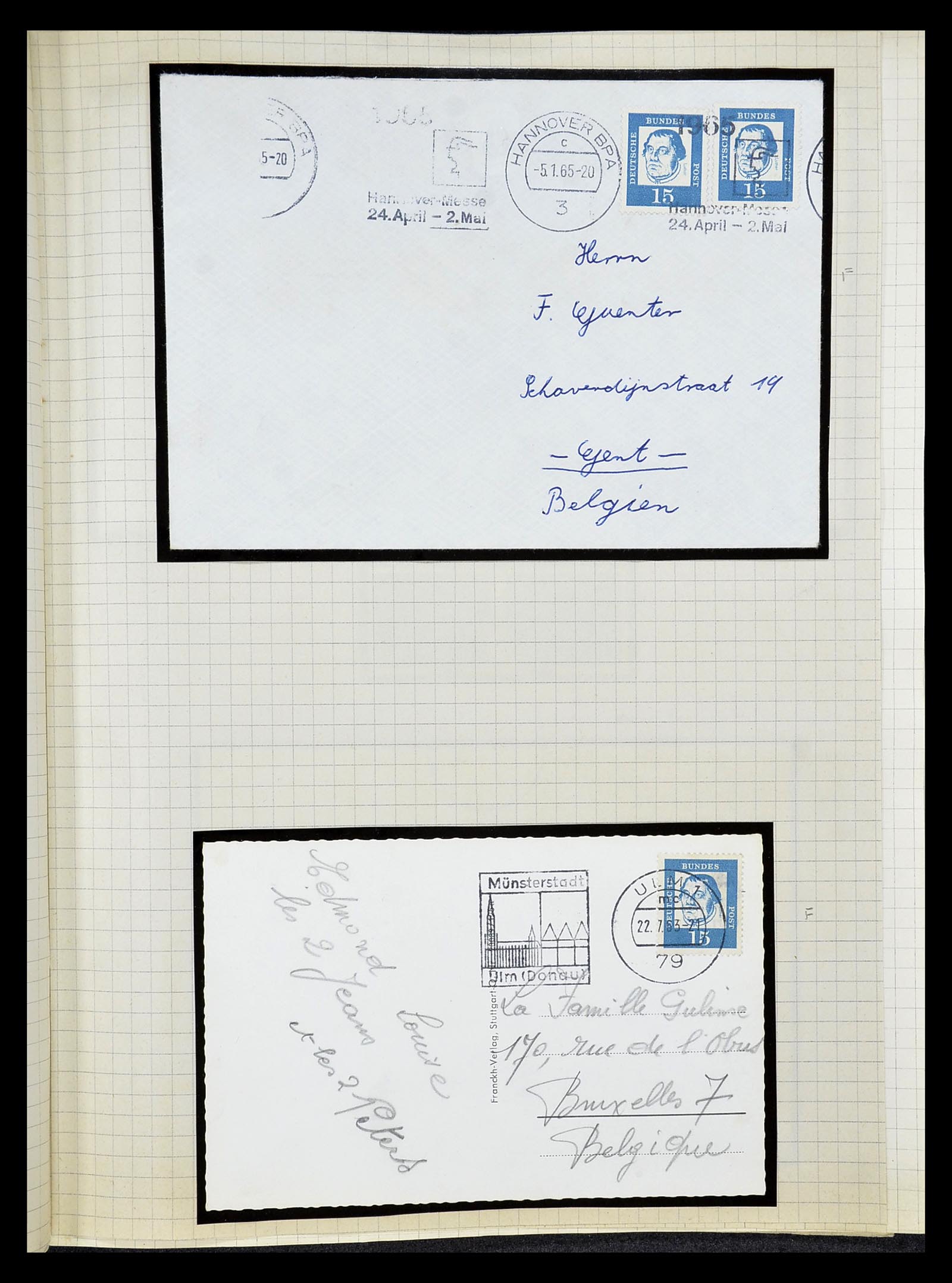 34664 027 - Postzegelverzameling 34664 Duitsland 1850-1980.
