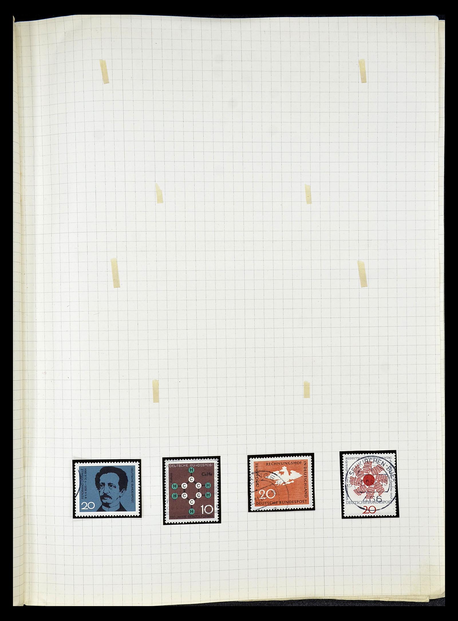 34664 031 - Postzegelverzameling 34664 Duitsland 1850-1980.