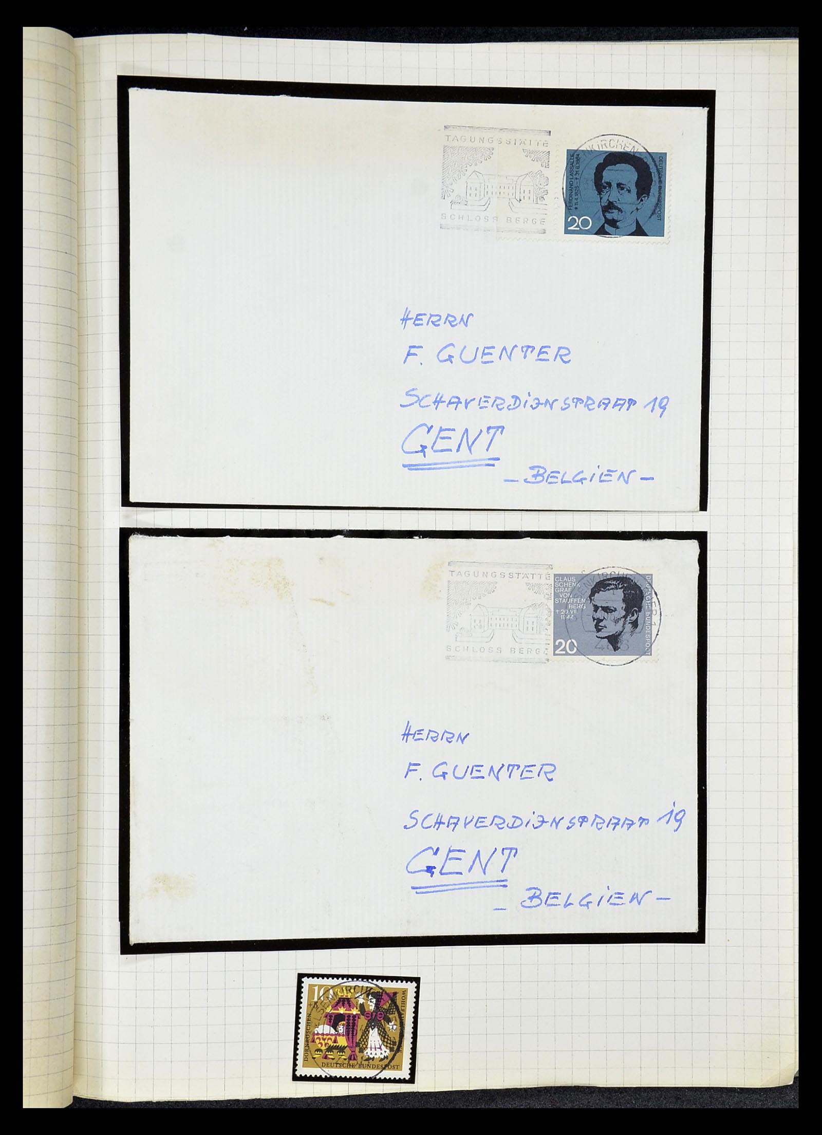 34664 034 - Postzegelverzameling 34664 Duitsland 1850-1980.