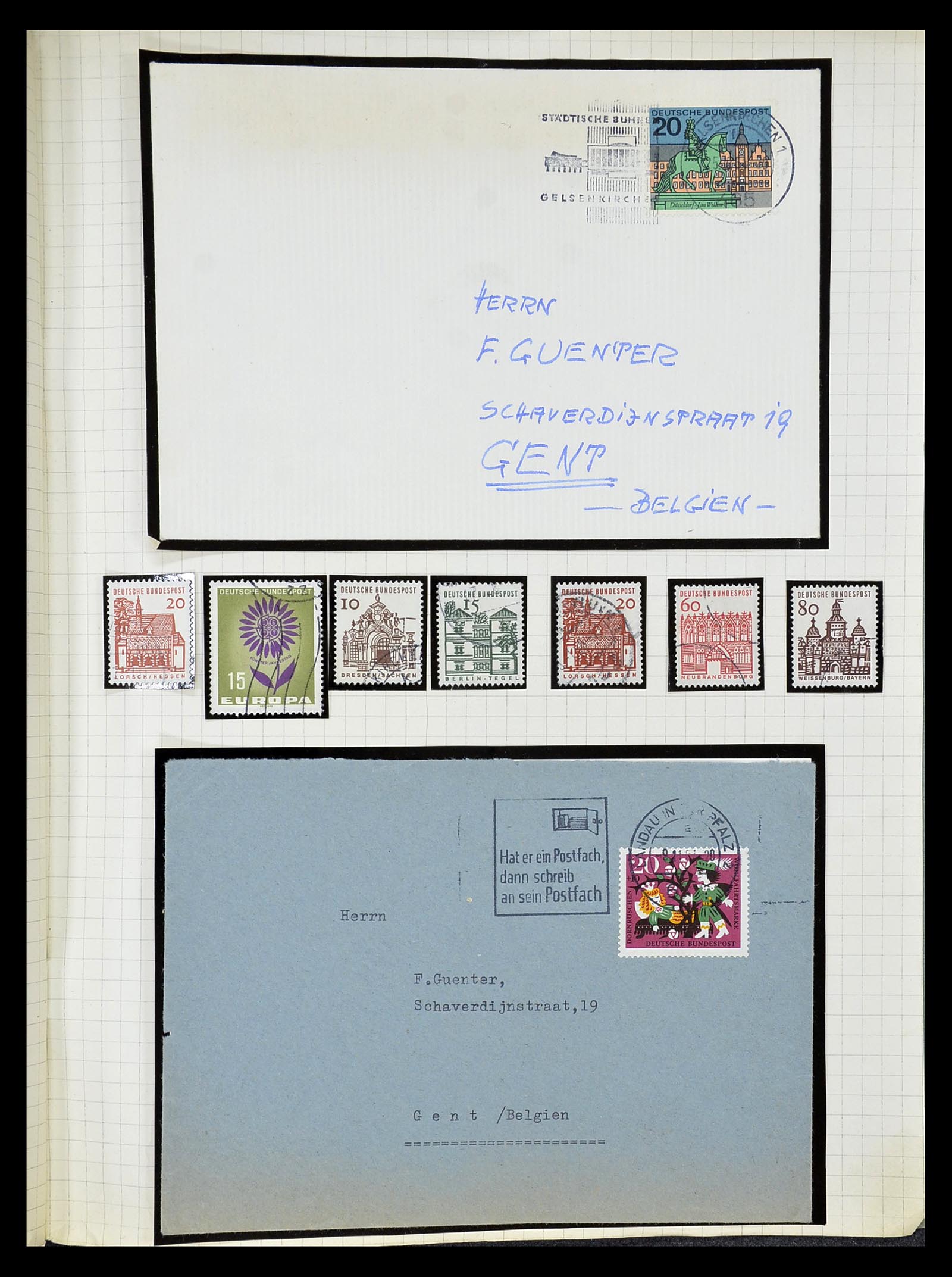 34664 035 - Postzegelverzameling 34664 Duitsland 1850-1980.