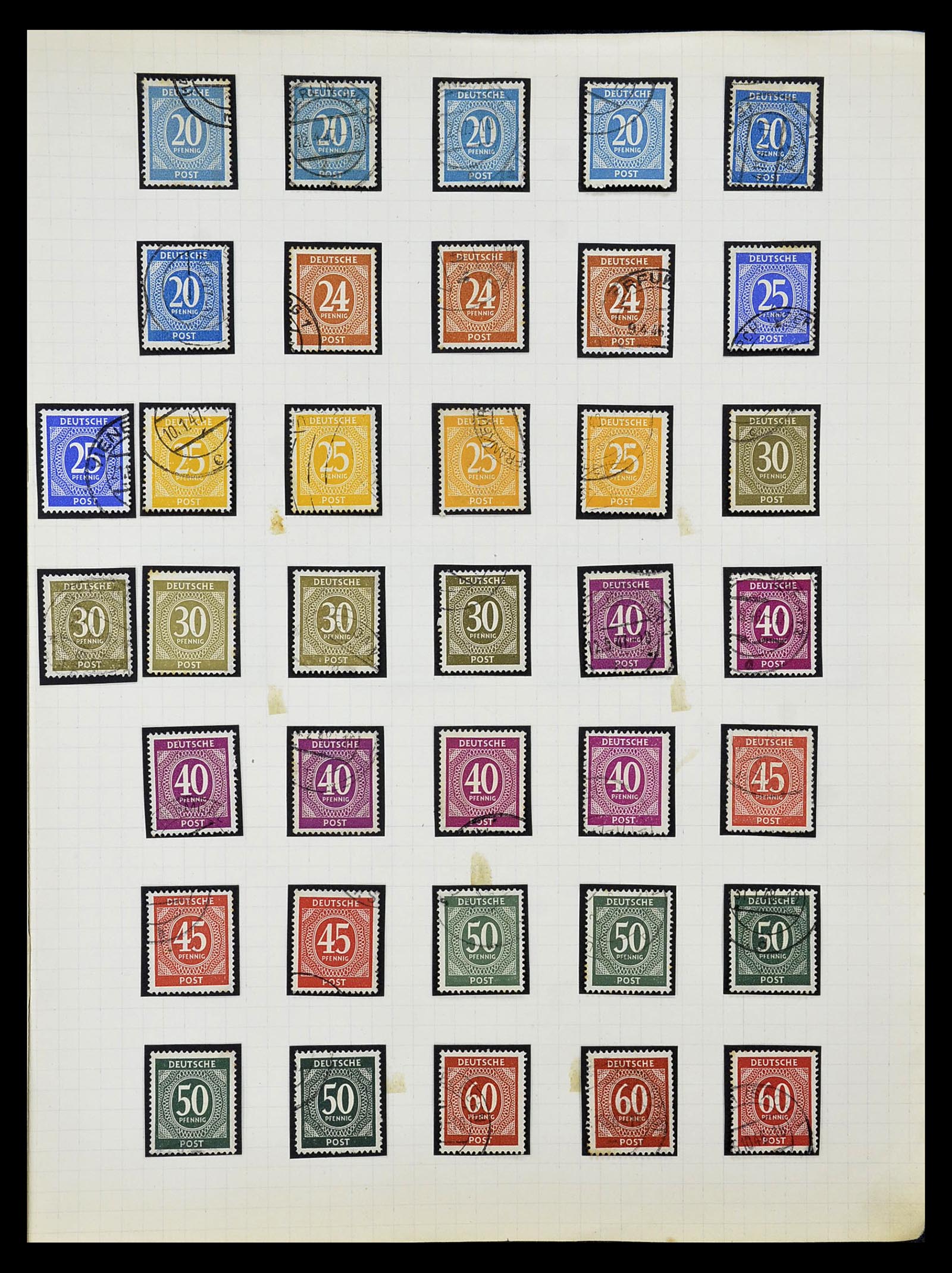 34664 037 - Postzegelverzameling 34664 Duitsland 1850-1980.