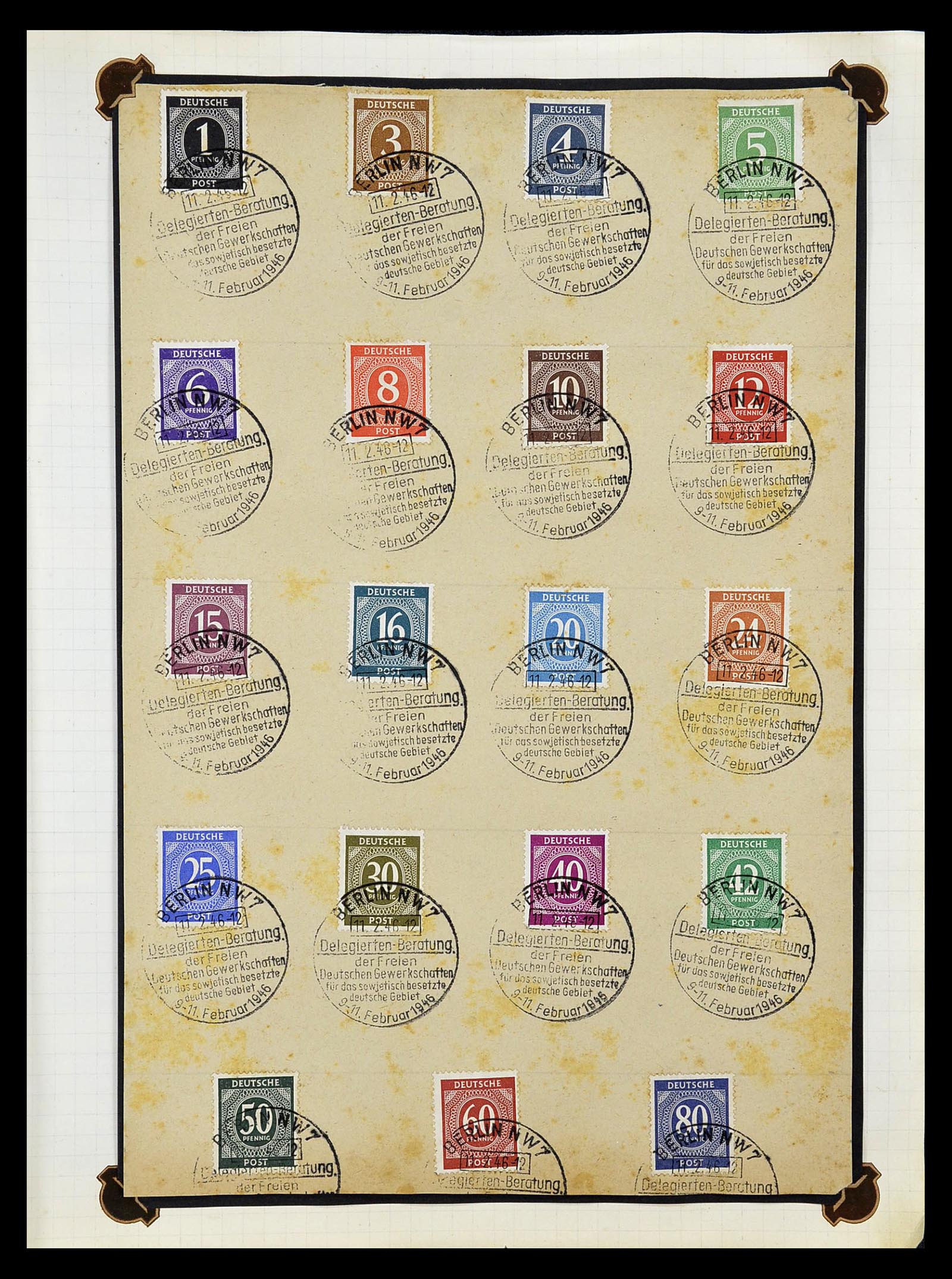 34664 041 - Stamp Collection 34664 Germany 1850-1980.