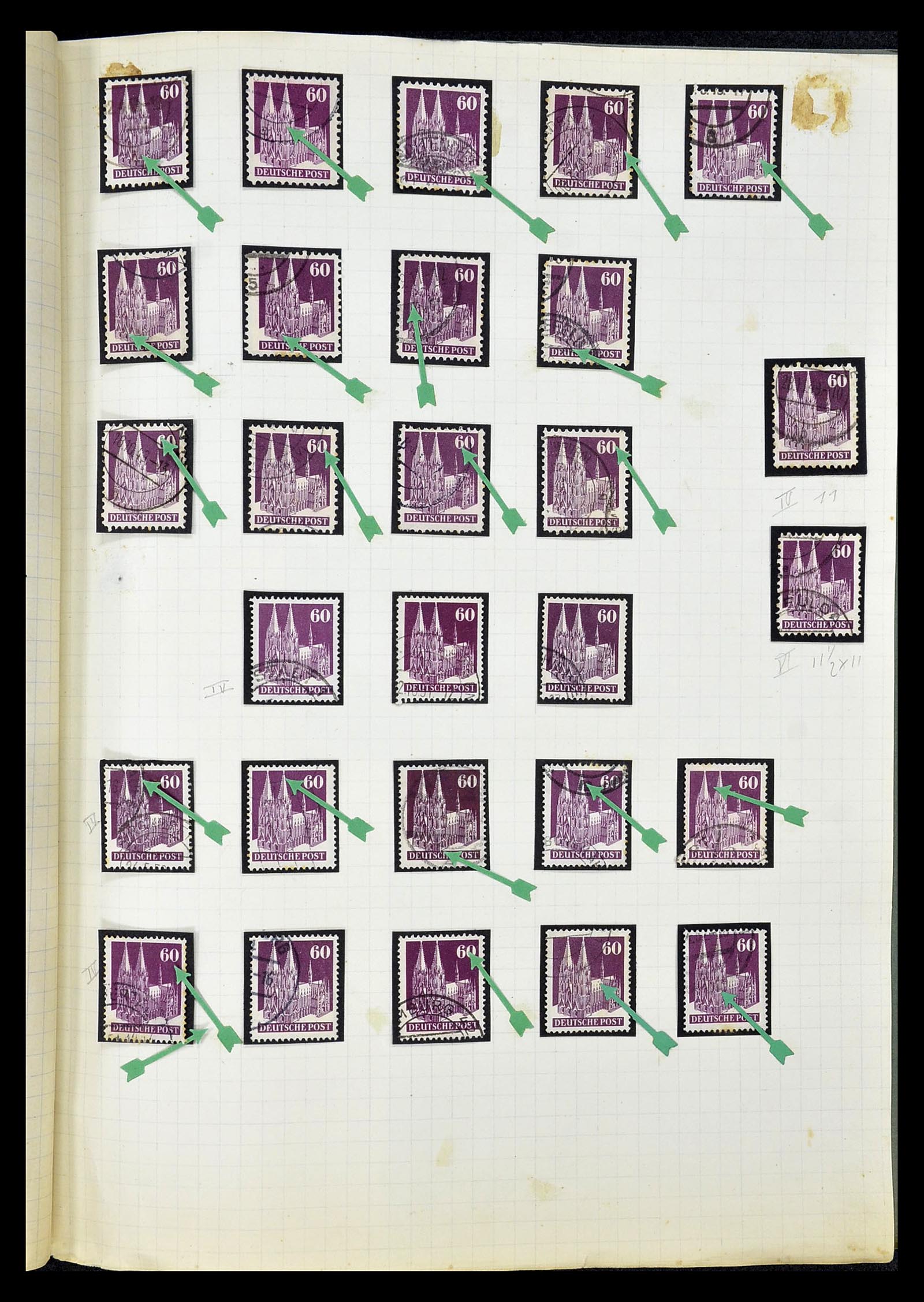 34664 060 - Postzegelverzameling 34664 Duitsland 1850-1980.
