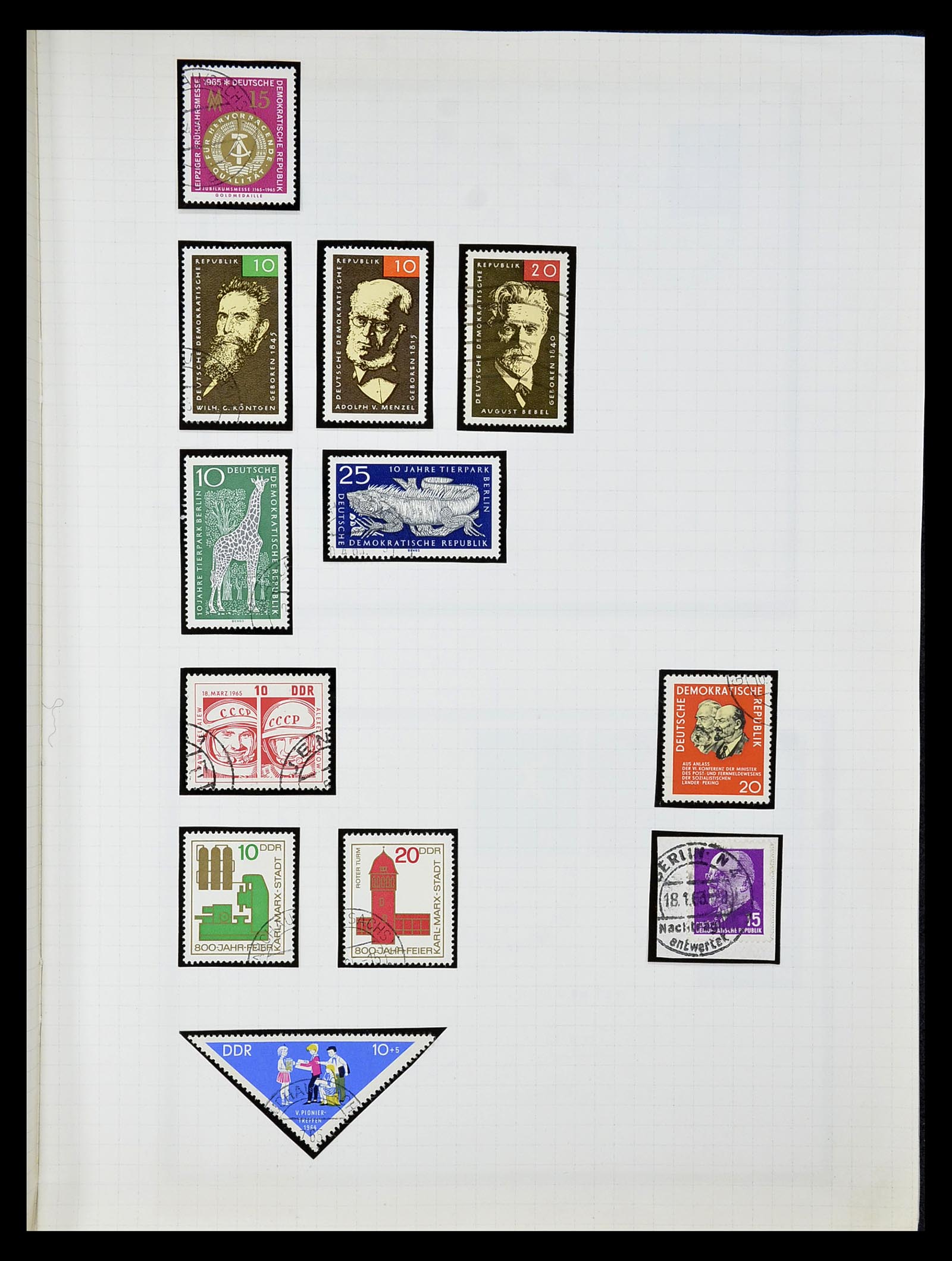 34664 064 - Stamp Collection 34664 Germany 1850-1980.