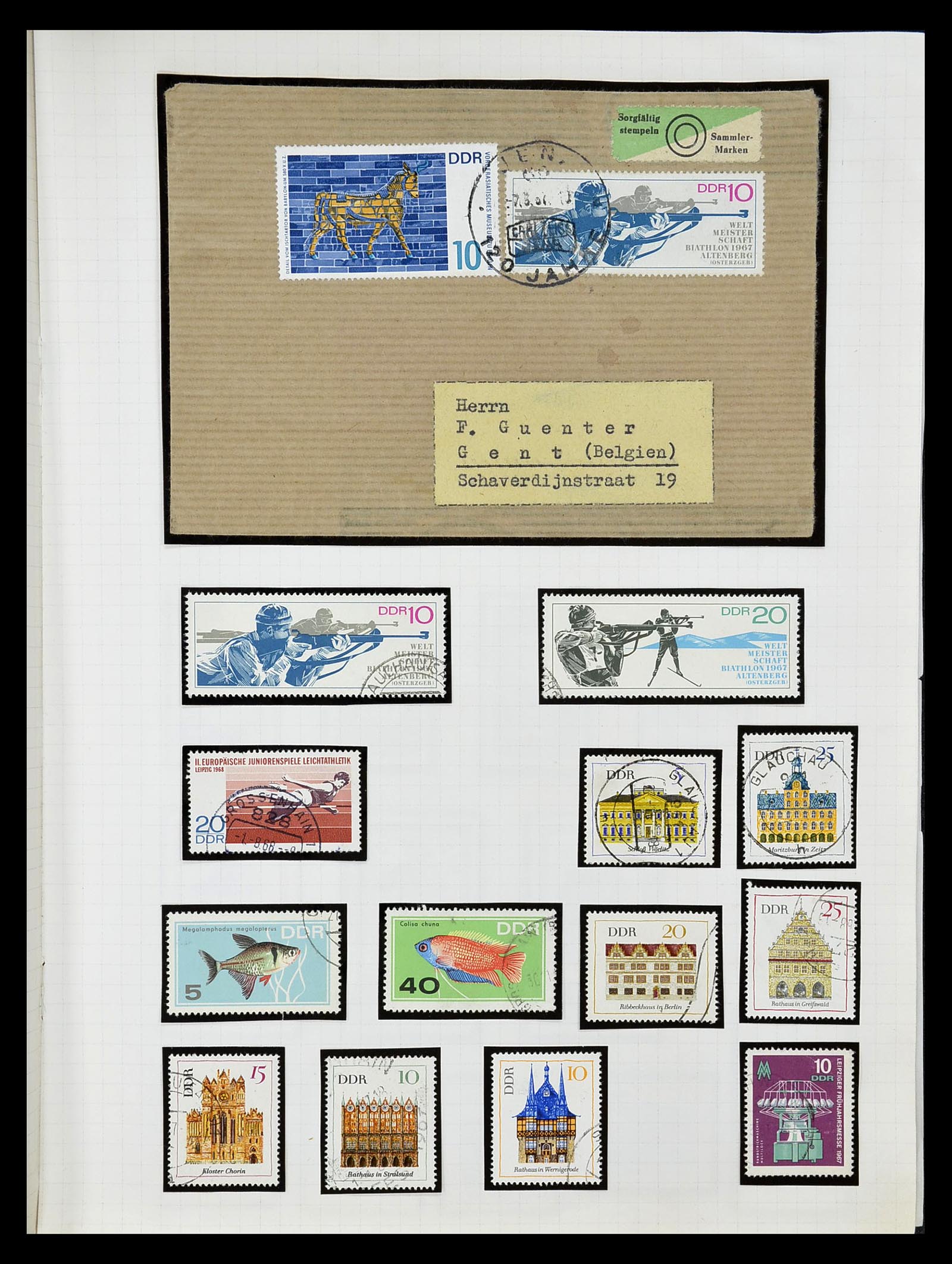 34664 068 - Stamp Collection 34664 Germany 1850-1980.