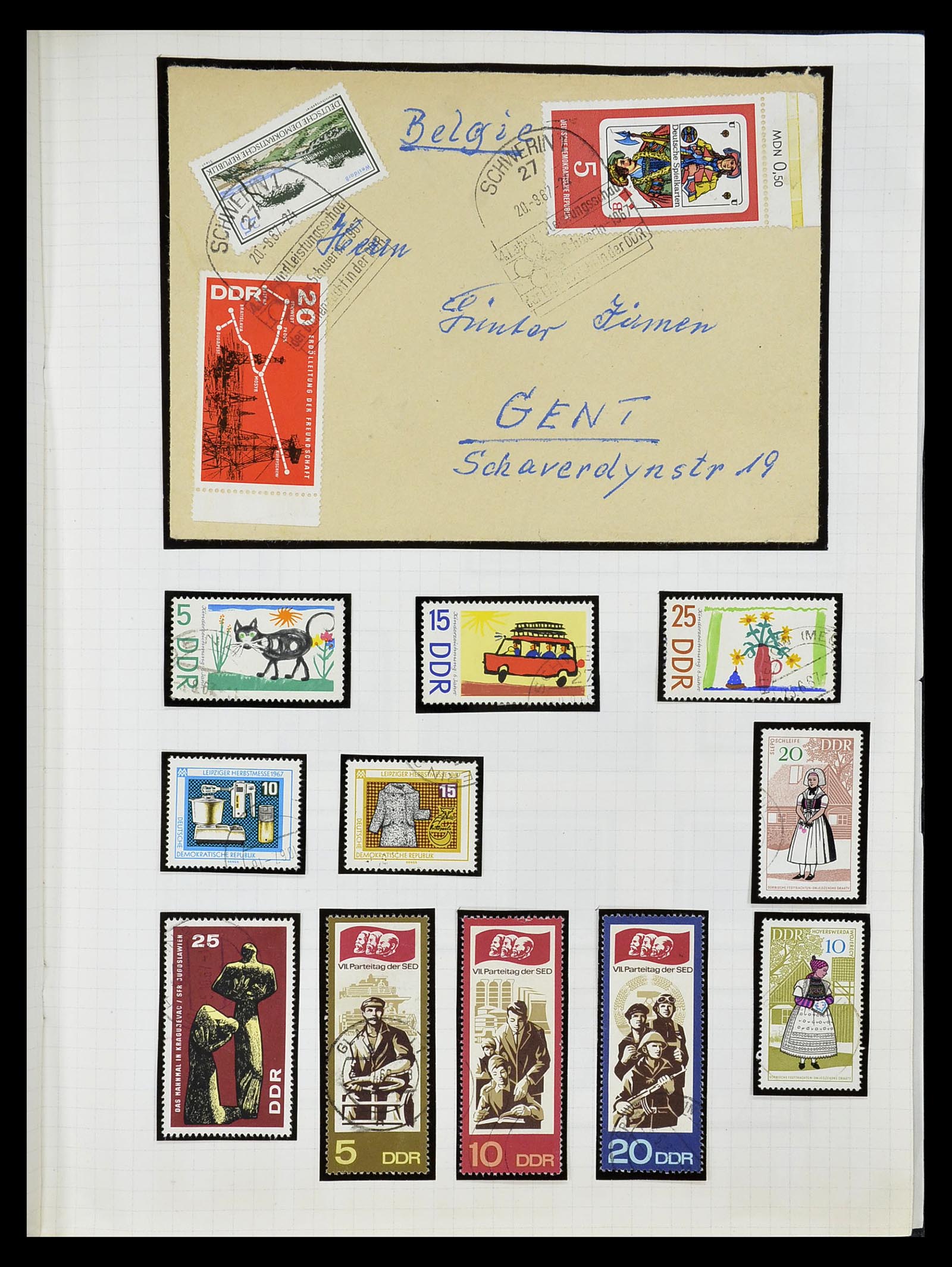 34664 070 - Stamp Collection 34664 Germany 1850-1980.