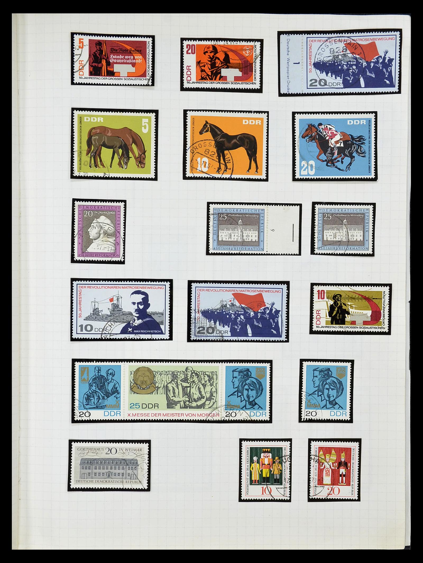 34664 071 - Stamp Collection 34664 Germany 1850-1980.