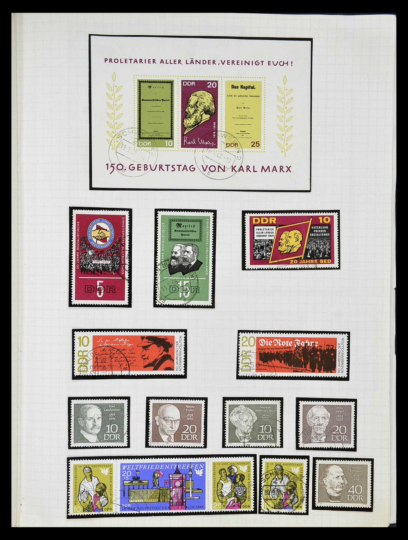 34664 076 - Stamp Collection 34664 Germany 1850-1980.