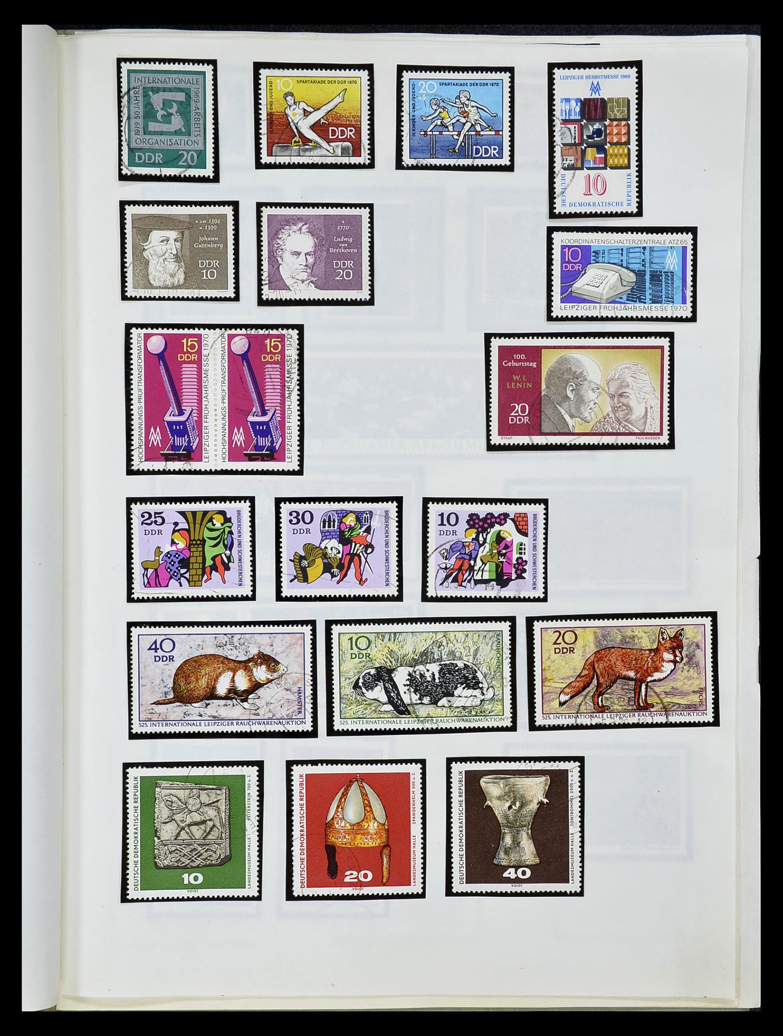 34664 079 - Stamp Collection 34664 Germany 1850-1980.