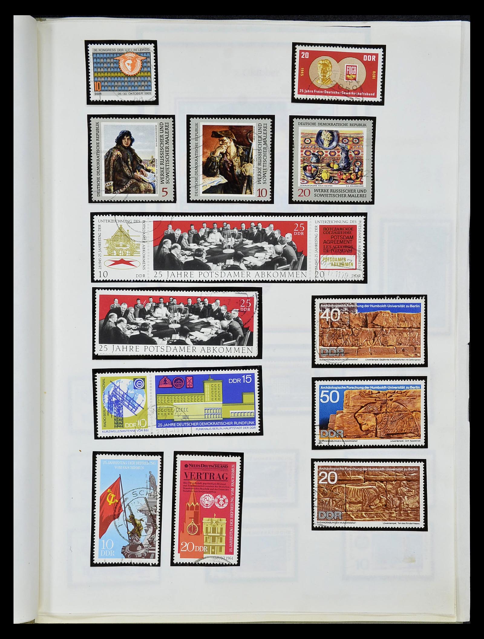 34664 080 - Stamp Collection 34664 Germany 1850-1980.