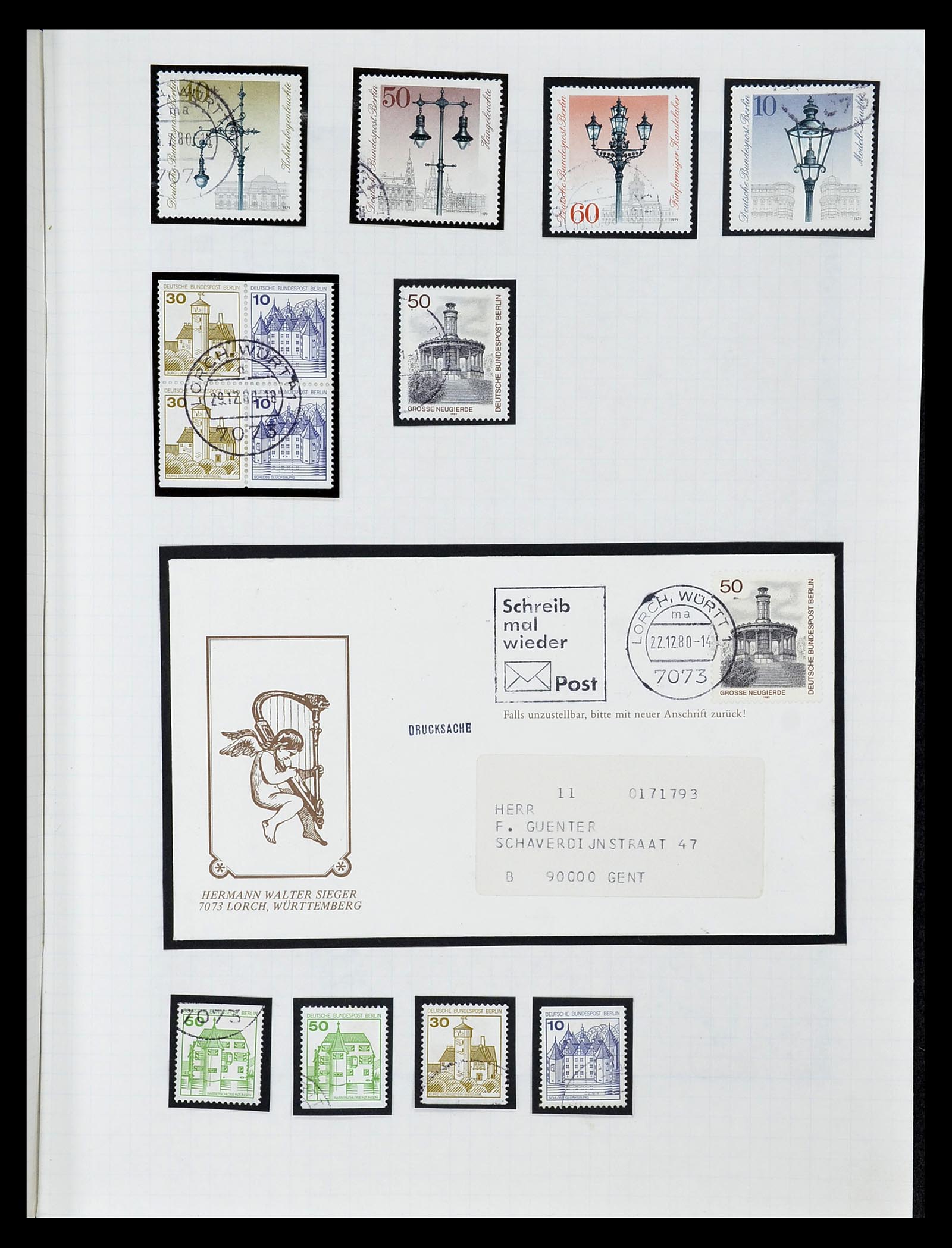 34664 087 - Stamp Collection 34664 Germany 1850-1980.