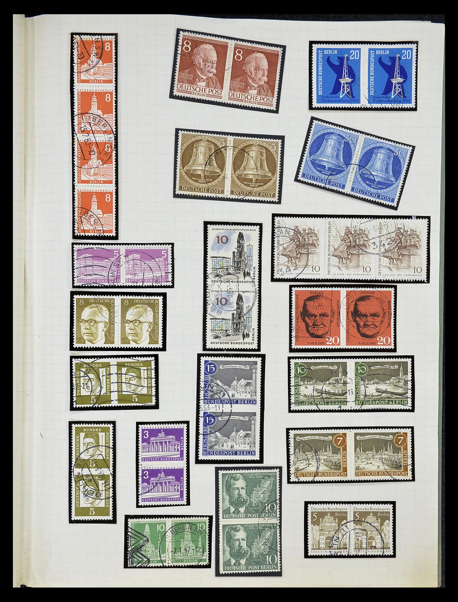 34664 542 - Stamp Collection 34664 Germany 1850-1980.
