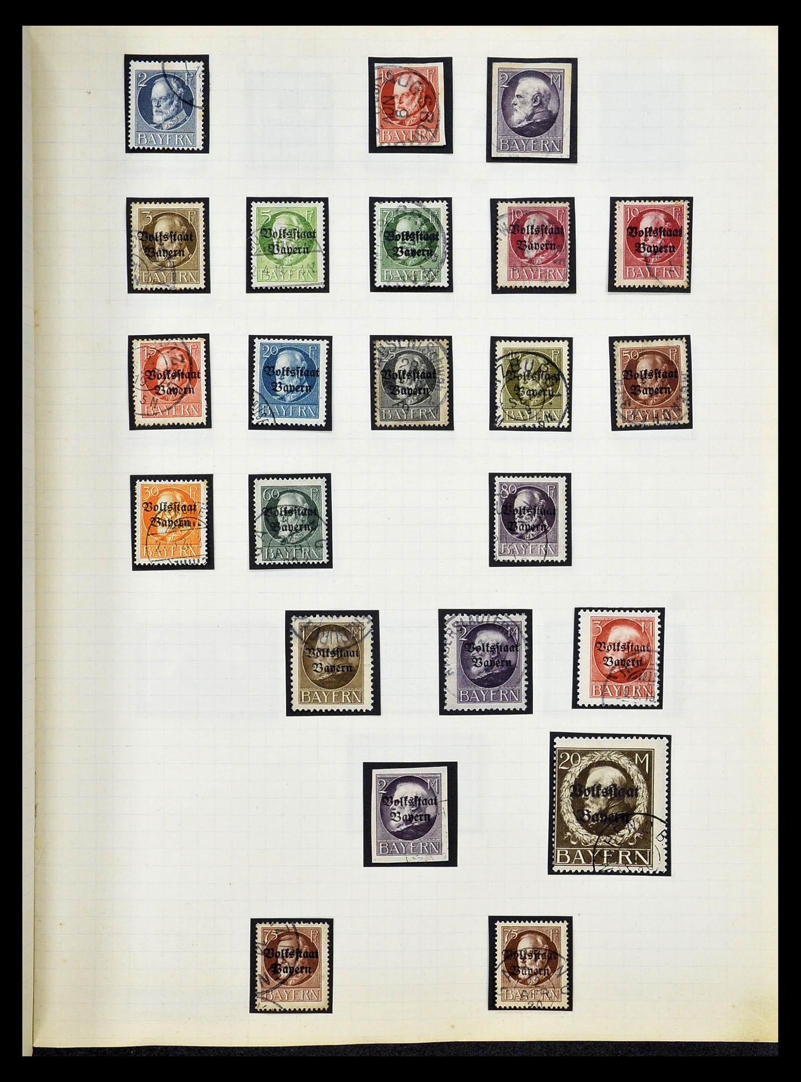 34664 551 - Stamp Collection 34664 Germany 1850-1980.