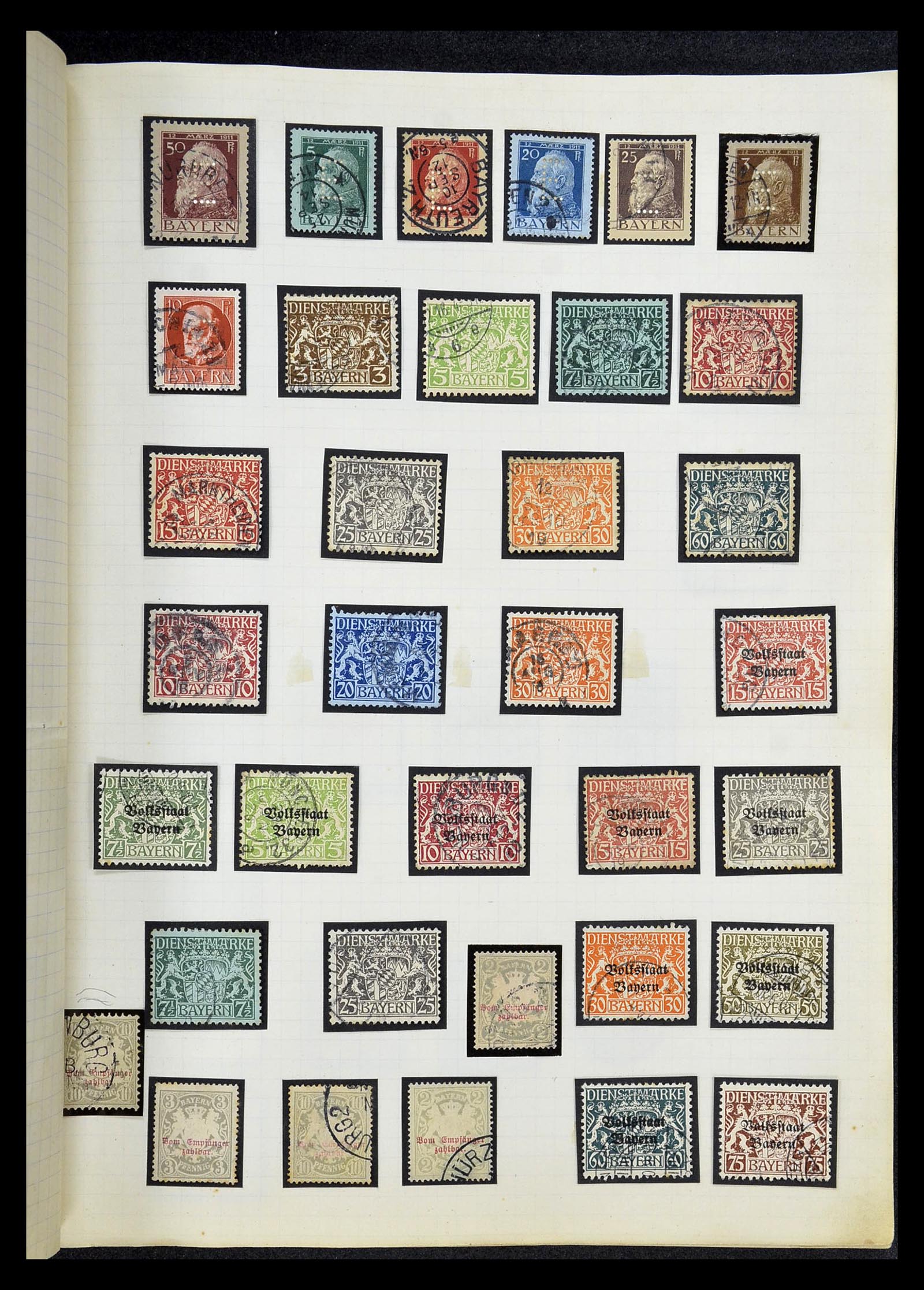 34664 555 - Stamp Collection 34664 Germany 1850-1980.