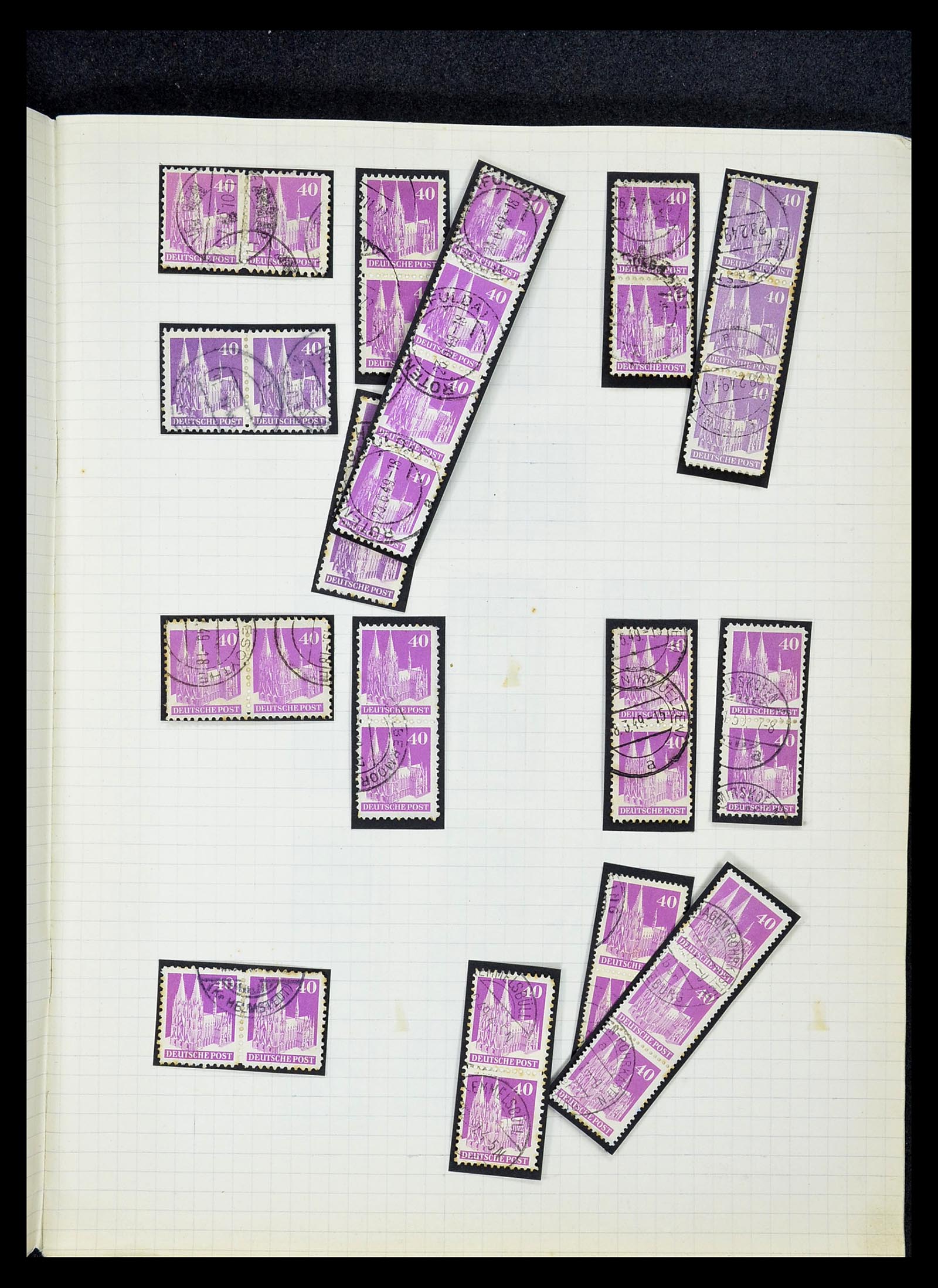 34664 566 - Stamp Collection 34664 Germany 1850-1980.