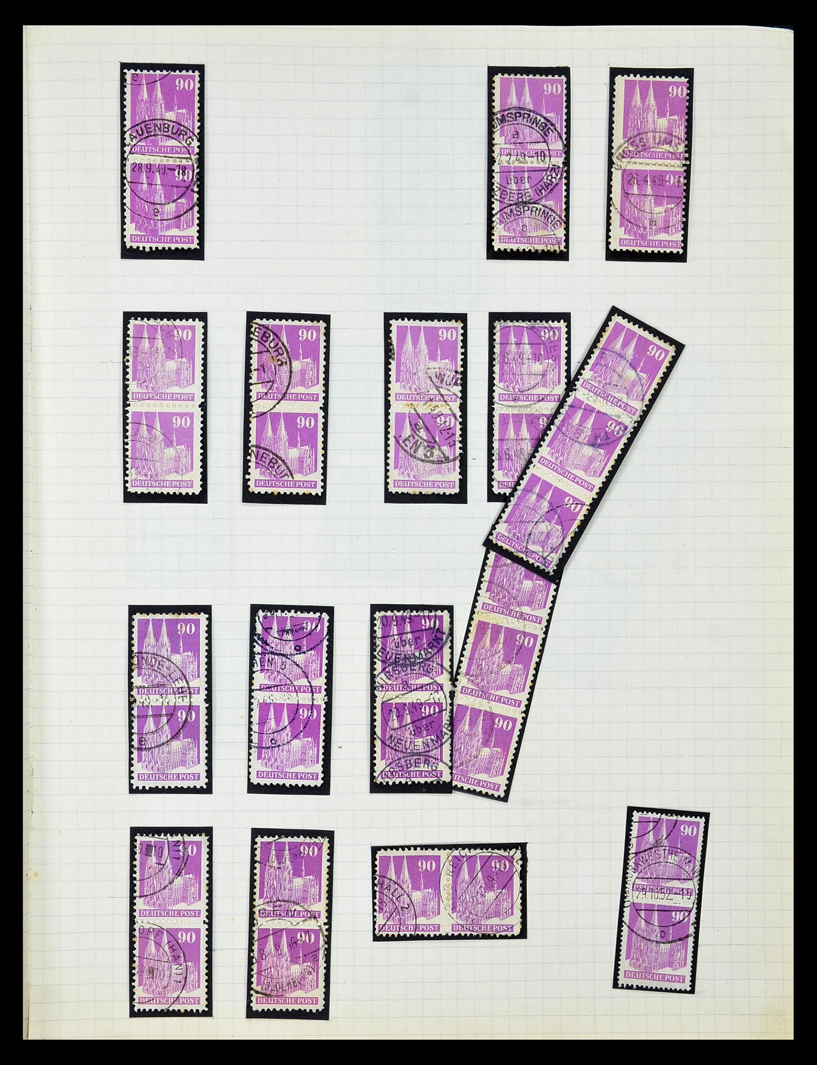 34664 572 - Stamp Collection 34664 Germany 1850-1980.