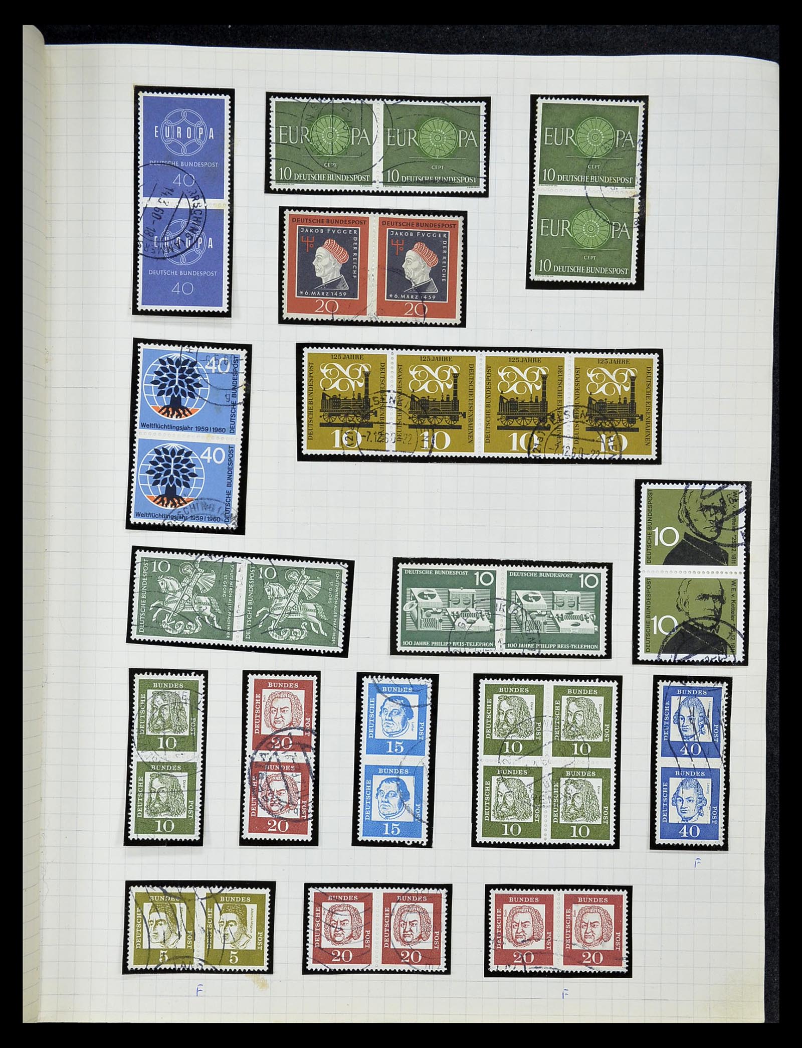 34664 579 - Stamp Collection 34664 Germany 1850-1980.