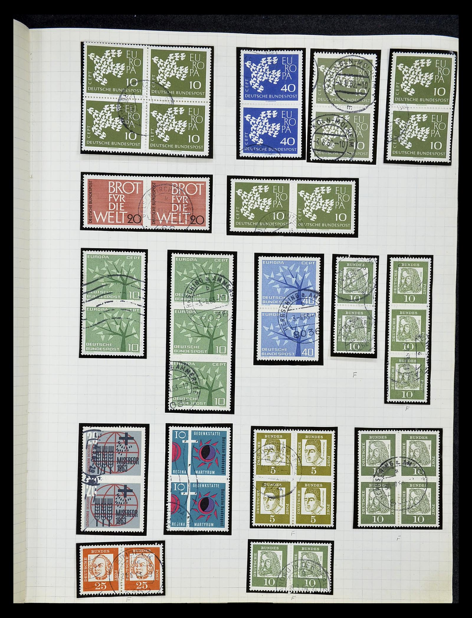 34664 580 - Stamp Collection 34664 Germany 1850-1980.