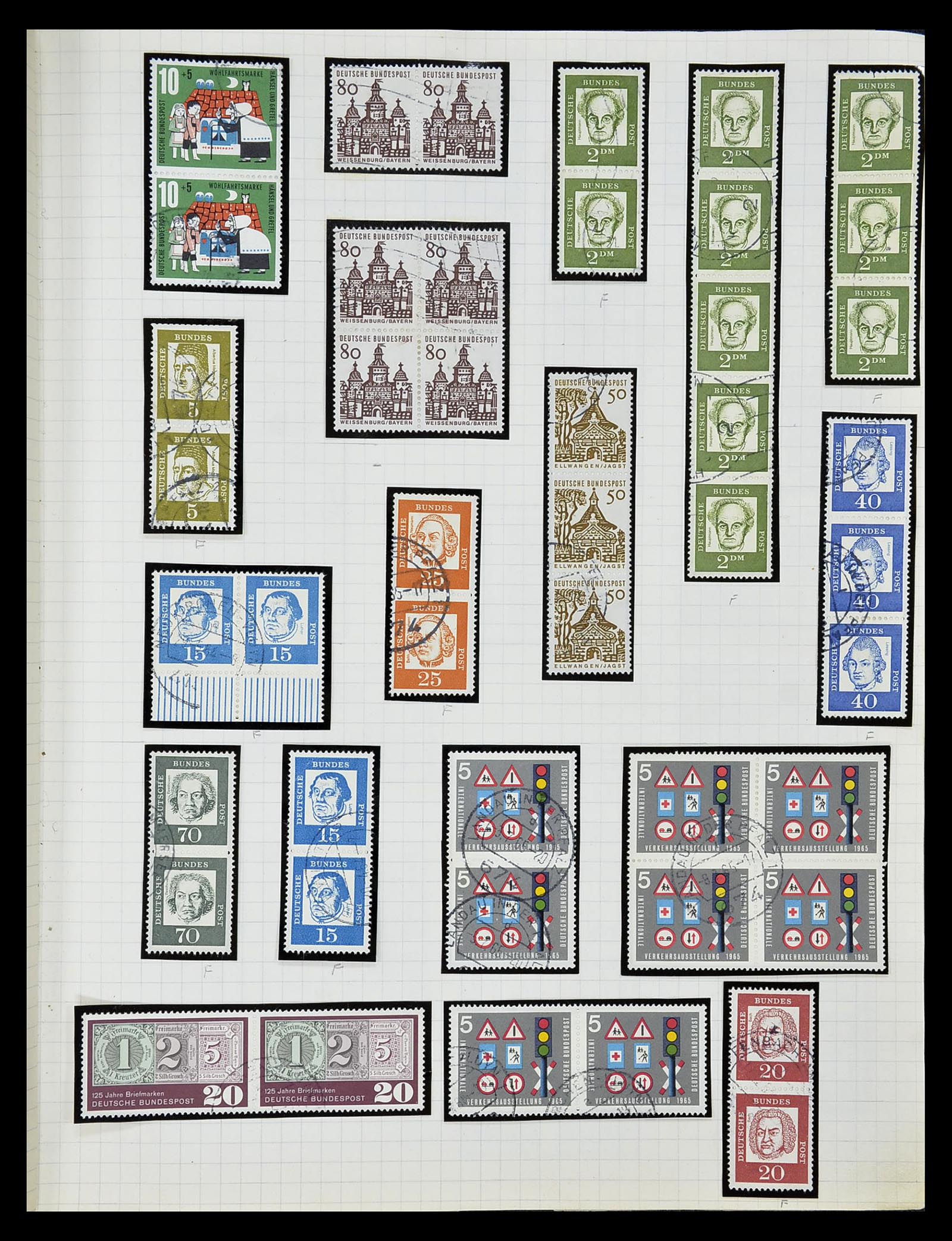 34664 581 - Postzegelverzameling 34664 Duitsland 1850-1980.