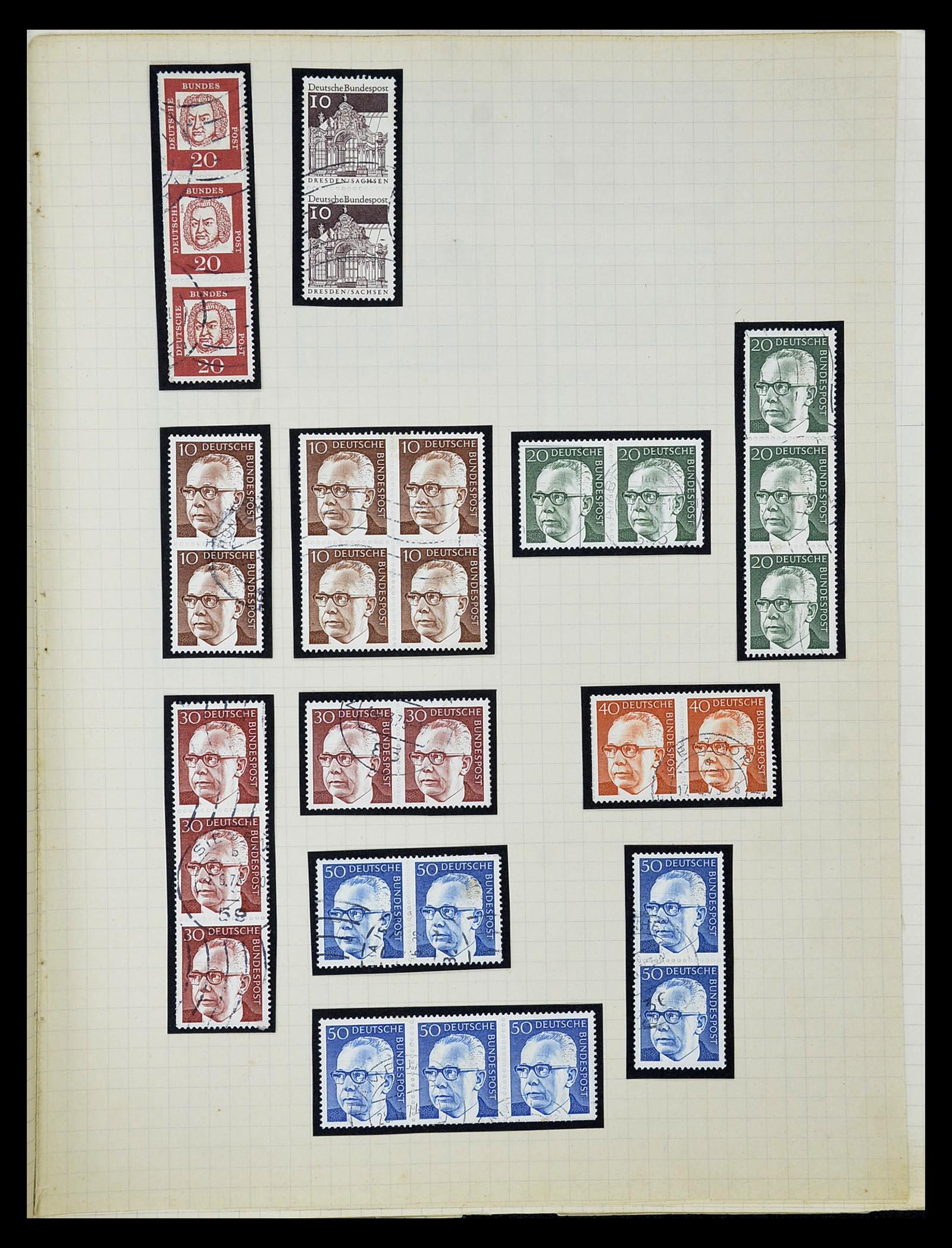 34664 584 - Postzegelverzameling 34664 Duitsland 1850-1980.