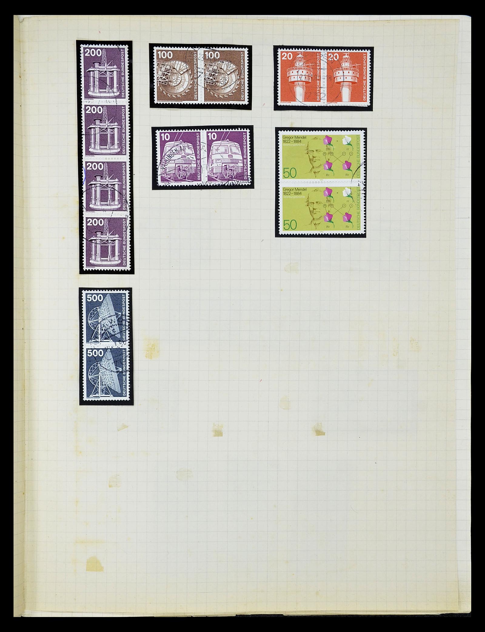 34664 585 - Postzegelverzameling 34664 Duitsland 1850-1980.