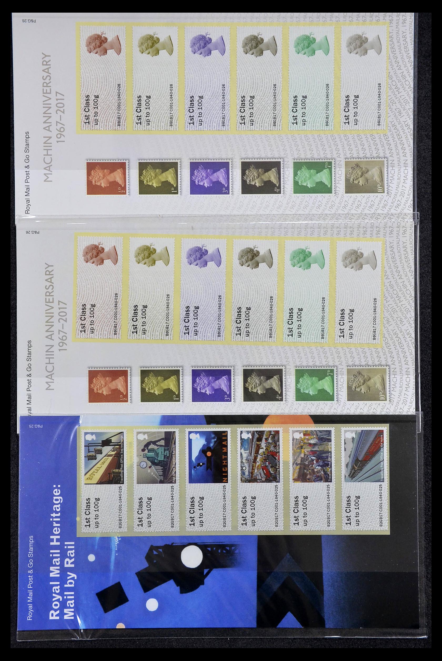34667 004 - Stamp Collection 34667 Great Britain 2009-2018.