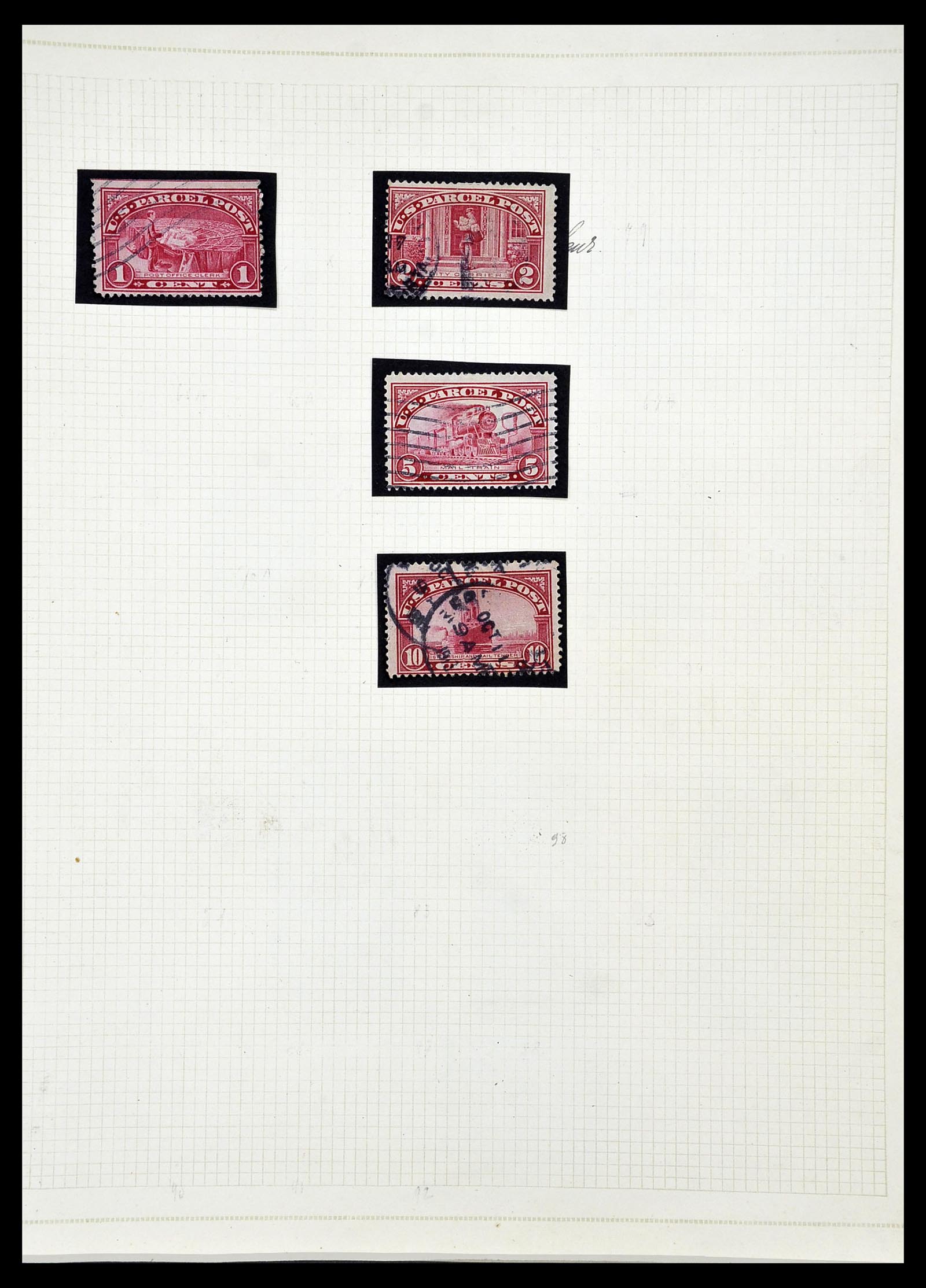 34669 019 - Postzegelverzameling 34669 USA 1851-1938.