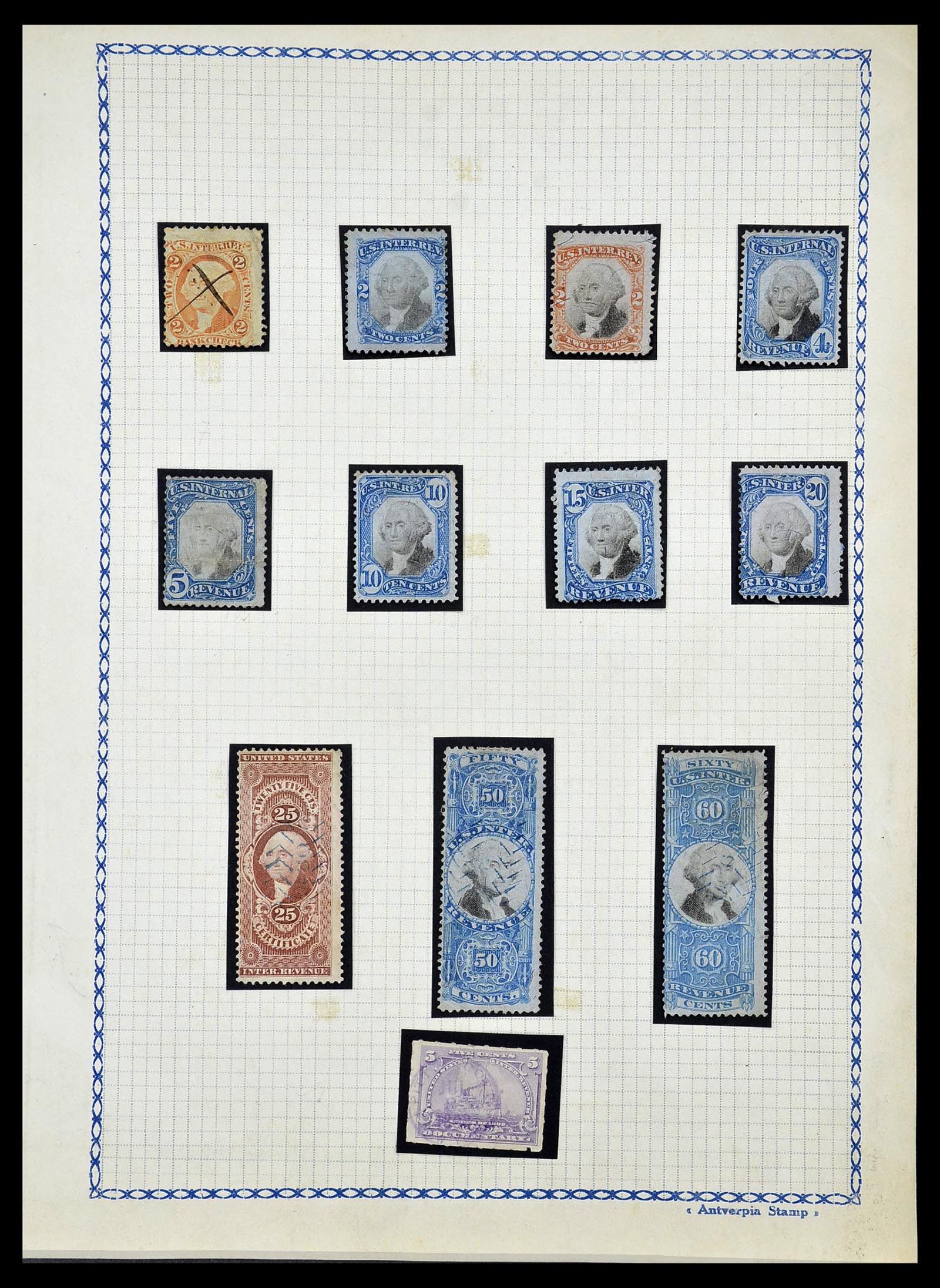 34669 020 - Stamp Collection 34669 USA 1851-1938.