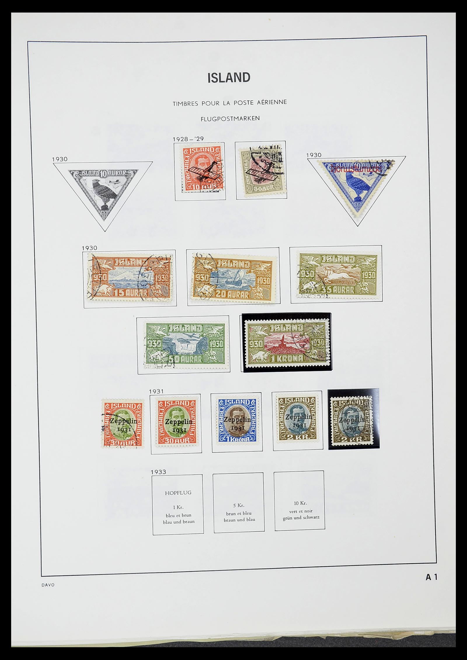 34670 067 - Postzegelverzameling 34670 IJsland 1873-1995.