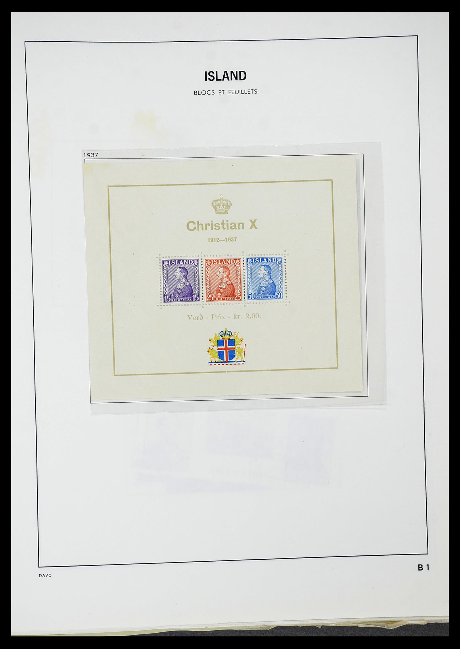 34670 070 - Postzegelverzameling 34670 IJsland 1873-1995.