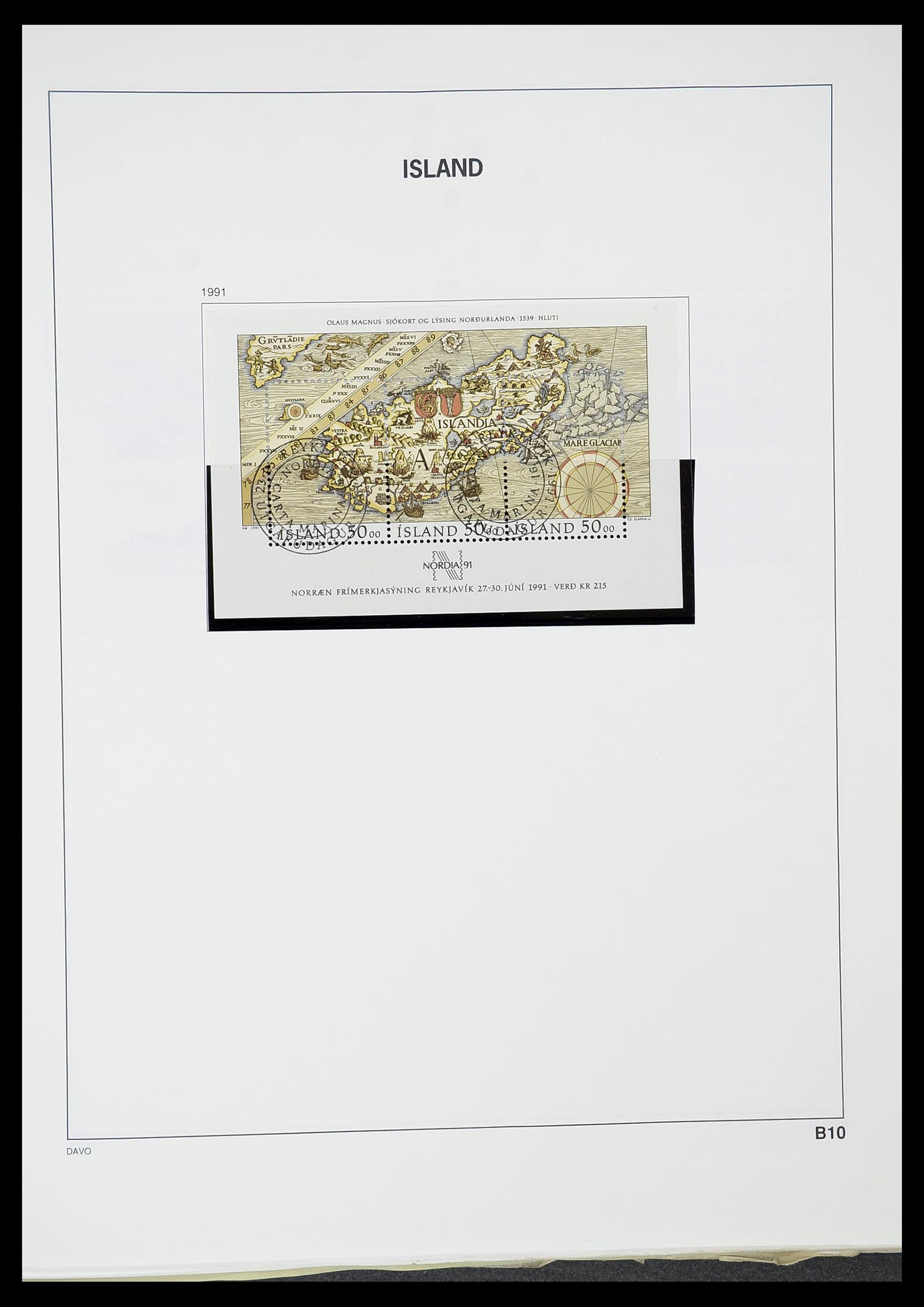 34670 079 - Postzegelverzameling 34670 IJsland 1873-1995.