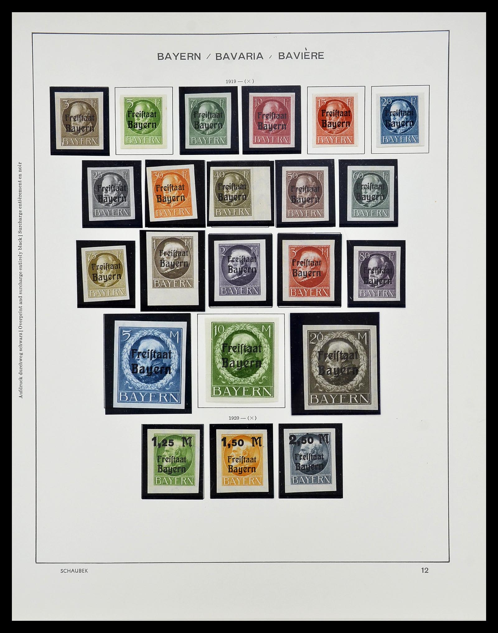 34673 015 - Stamp Collection 34673 Bavaria 1849-1920.