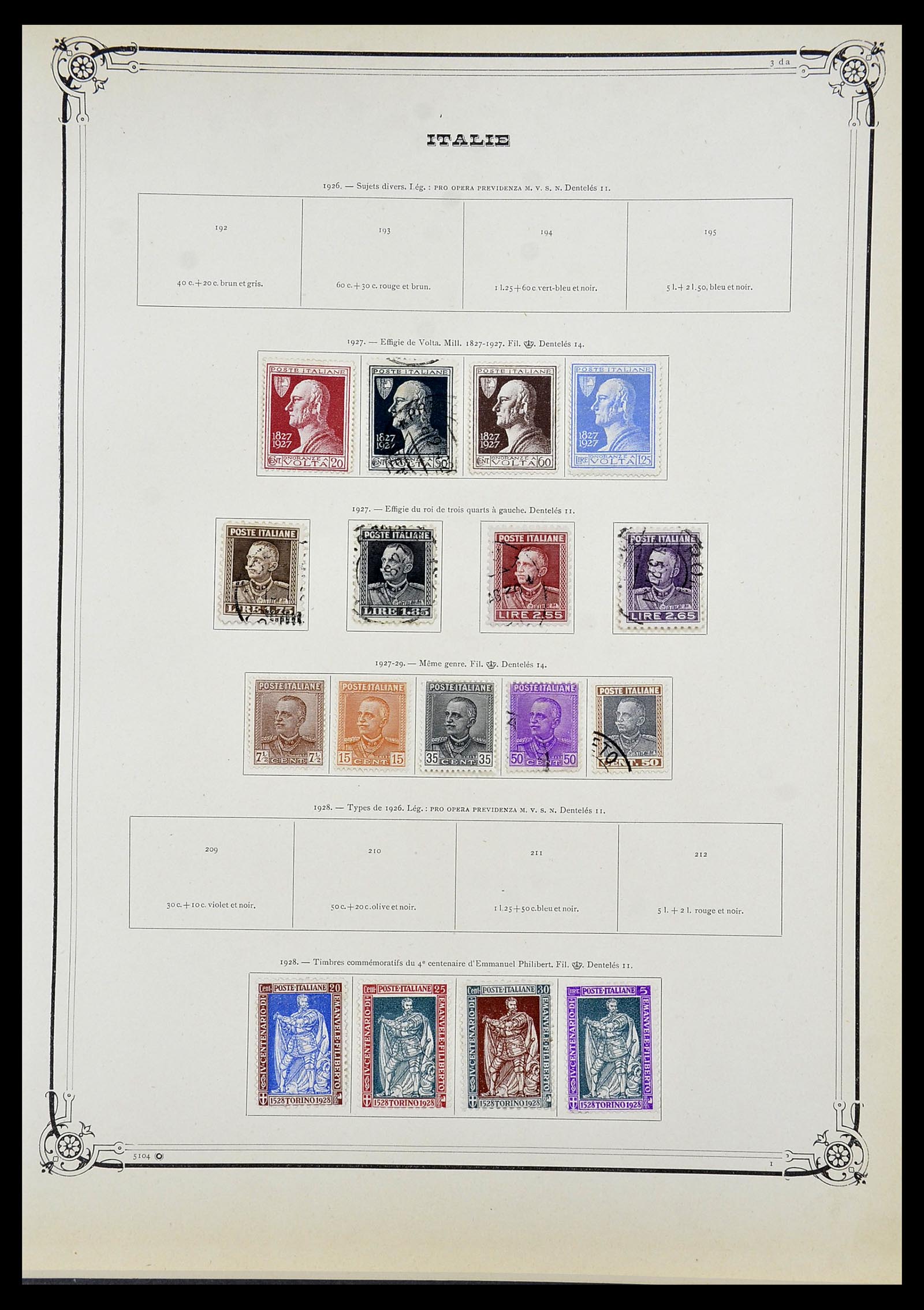 34679 008 - Postzegelverzameling 34679 Italië 1861-1948.