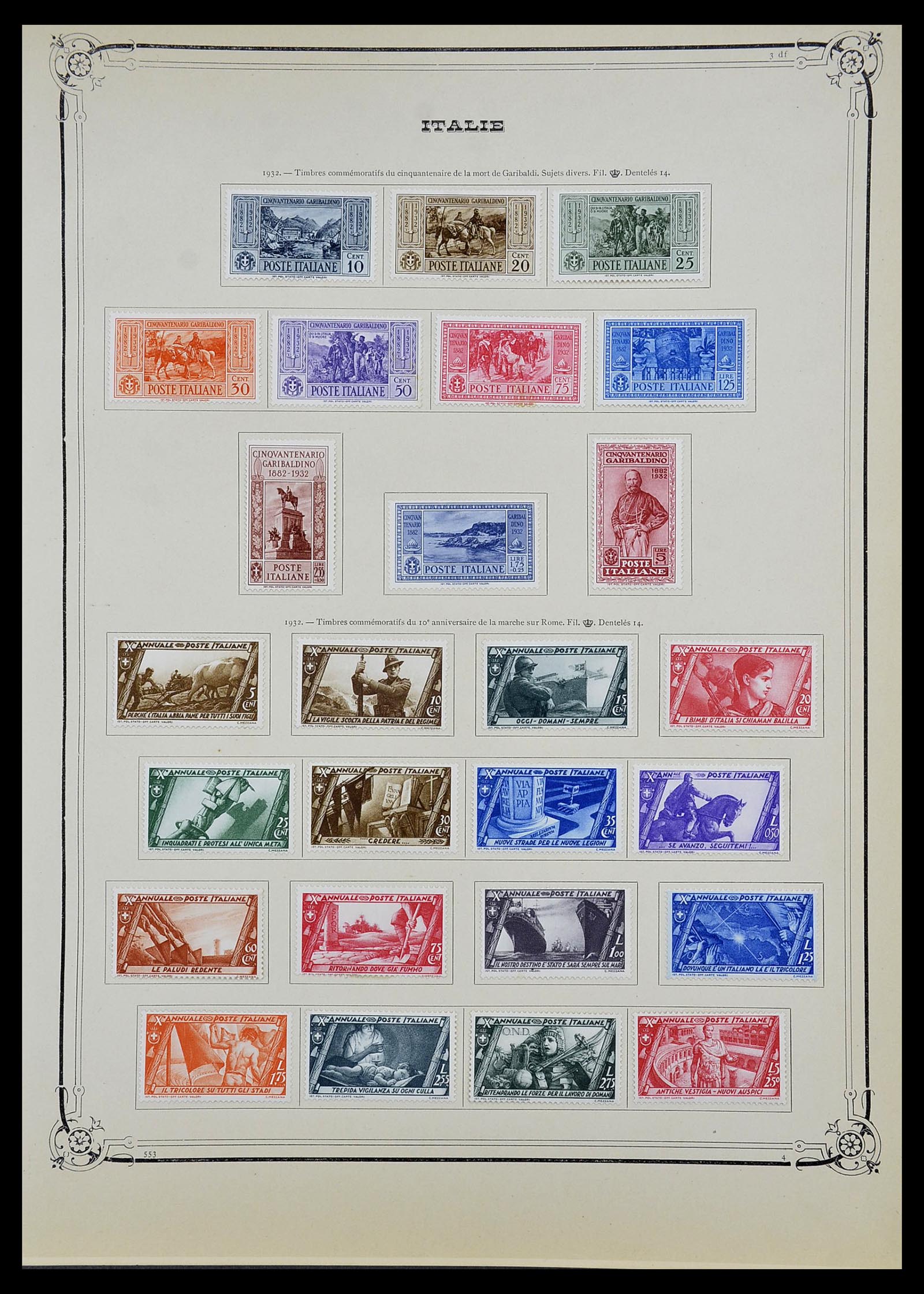 34679 013 - Postzegelverzameling 34679 Italië 1861-1948.