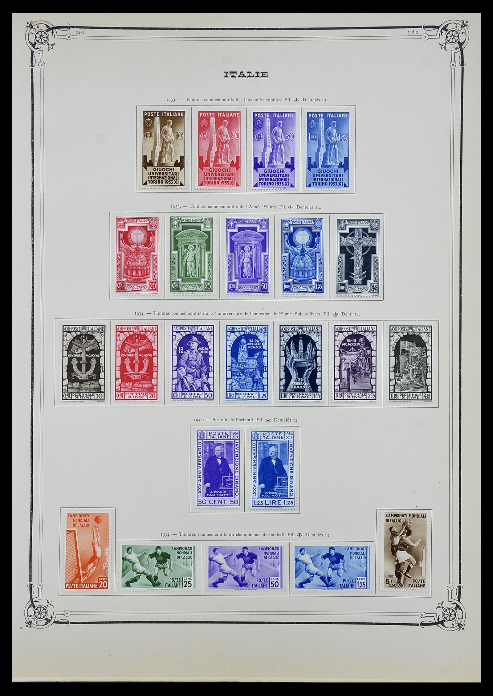 34679 014 - Postzegelverzameling 34679 Italië 1861-1948.