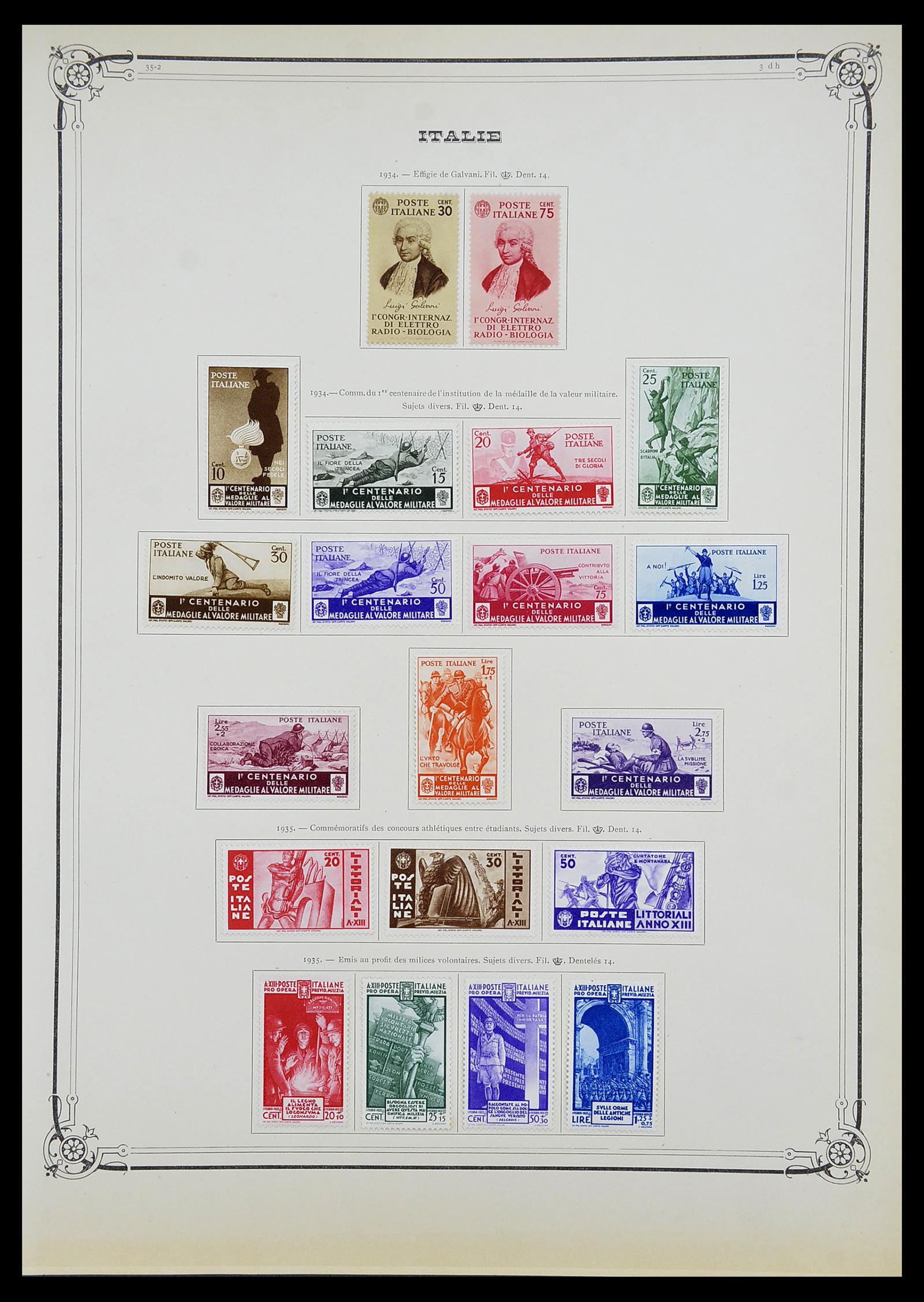 34679 015 - Postzegelverzameling 34679 Italië 1861-1948.